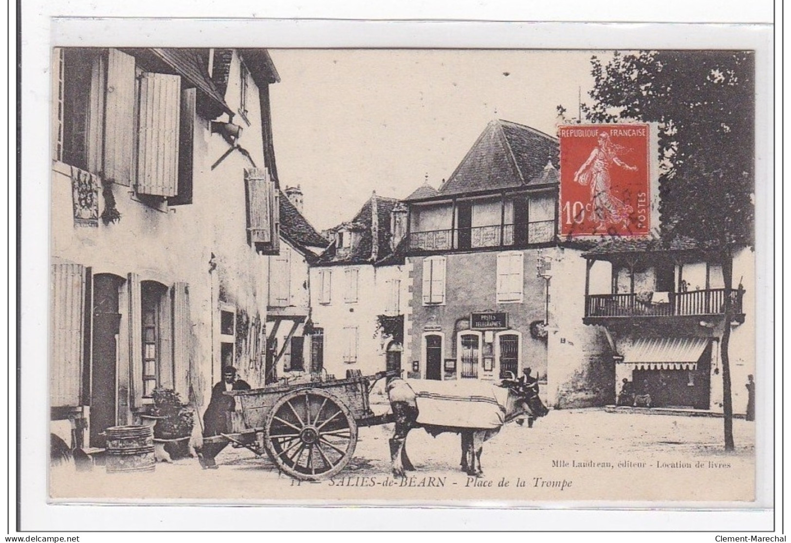 SALIES-de-BEARN : Place De La Troupe - Très Bon état - Salies De Bearn