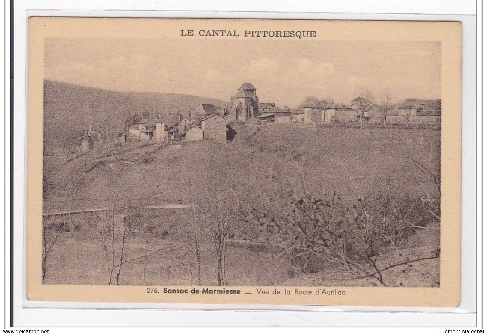 SANSAC-de-MARMIESSE : Vue De La Route D'aurillac - Tres Bon Etat - Autres & Non Classés