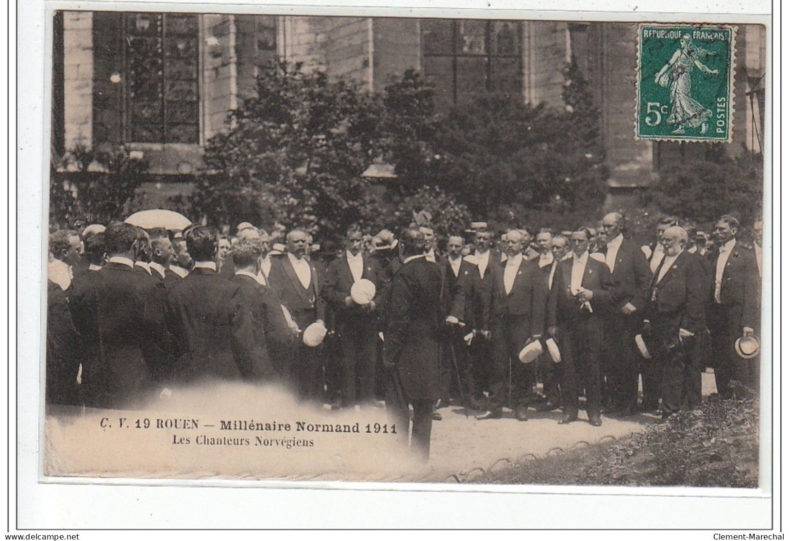 ROUEN - Millénaire Normand 1911 - Les Chanteurs Norvégiens - Très Bon état - Rouen