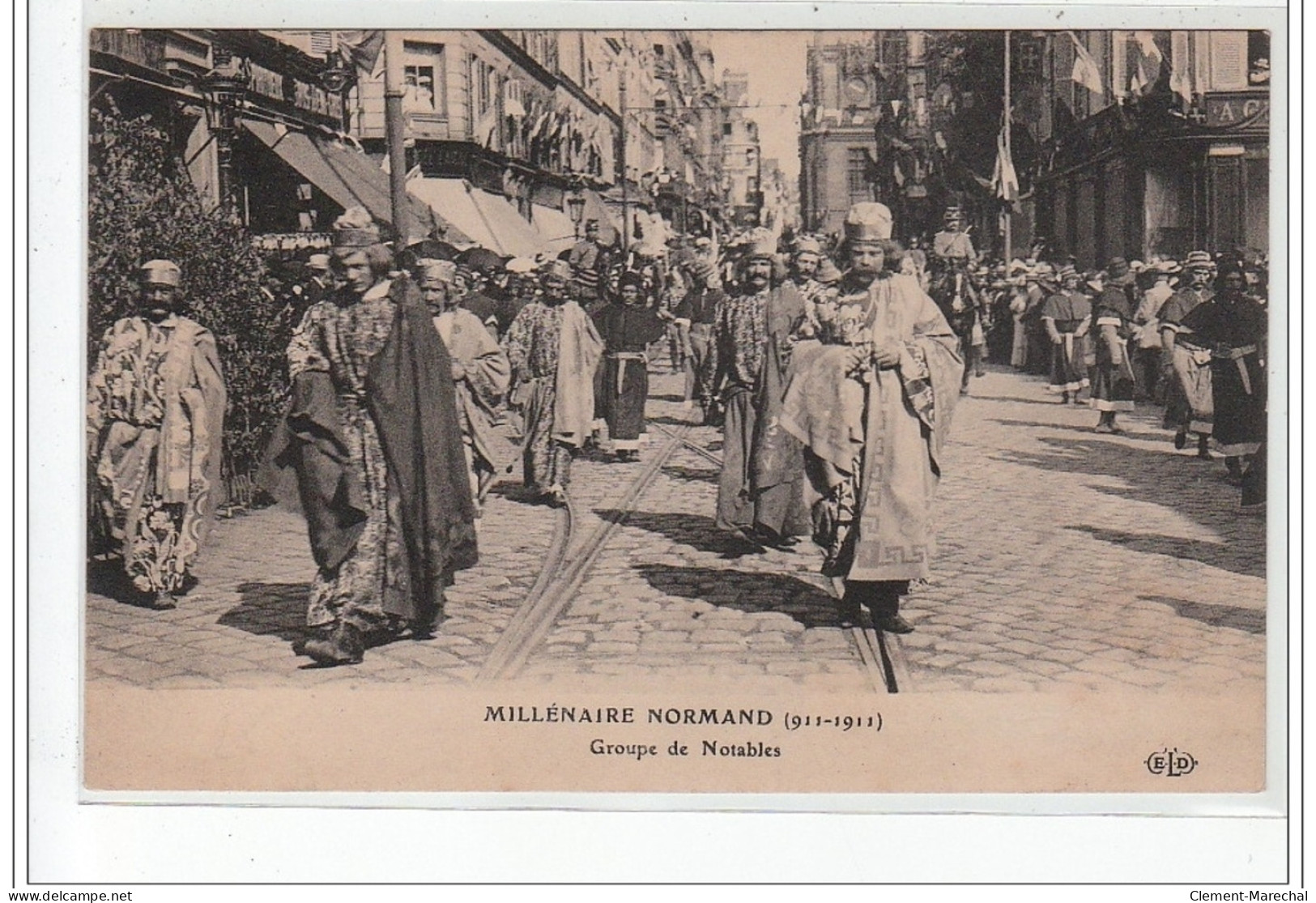 ROUEN - Millénaire Normand (911 - 1911) - Groupe De Notables - Très Bon état - Rouen