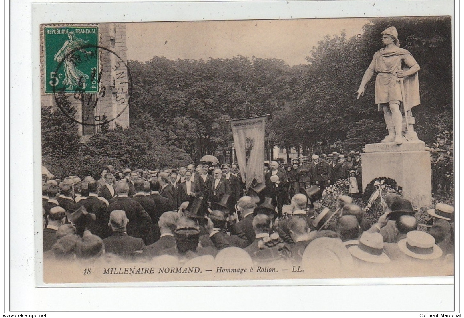 ROUEN - Millénaire Normand - Hommage à Rollon - Très Bon état - Rouen