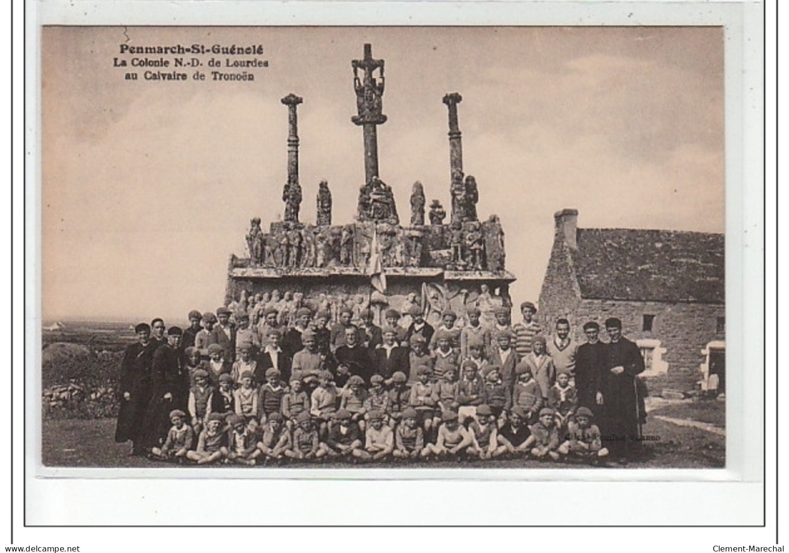 PENMARC'H - SAINT GUENOLE - La Colonie N-D De Lourdes Au Calvaire De Tronoën - Très Bon état - Penmarch