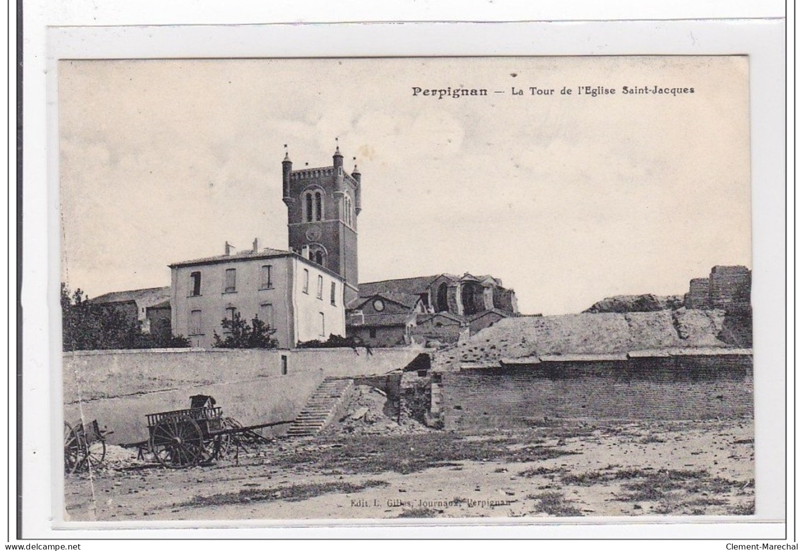 PERPIGNAN : La Tour De L'eglise Saint-jacques - Tres Bon Etat - Perpignan