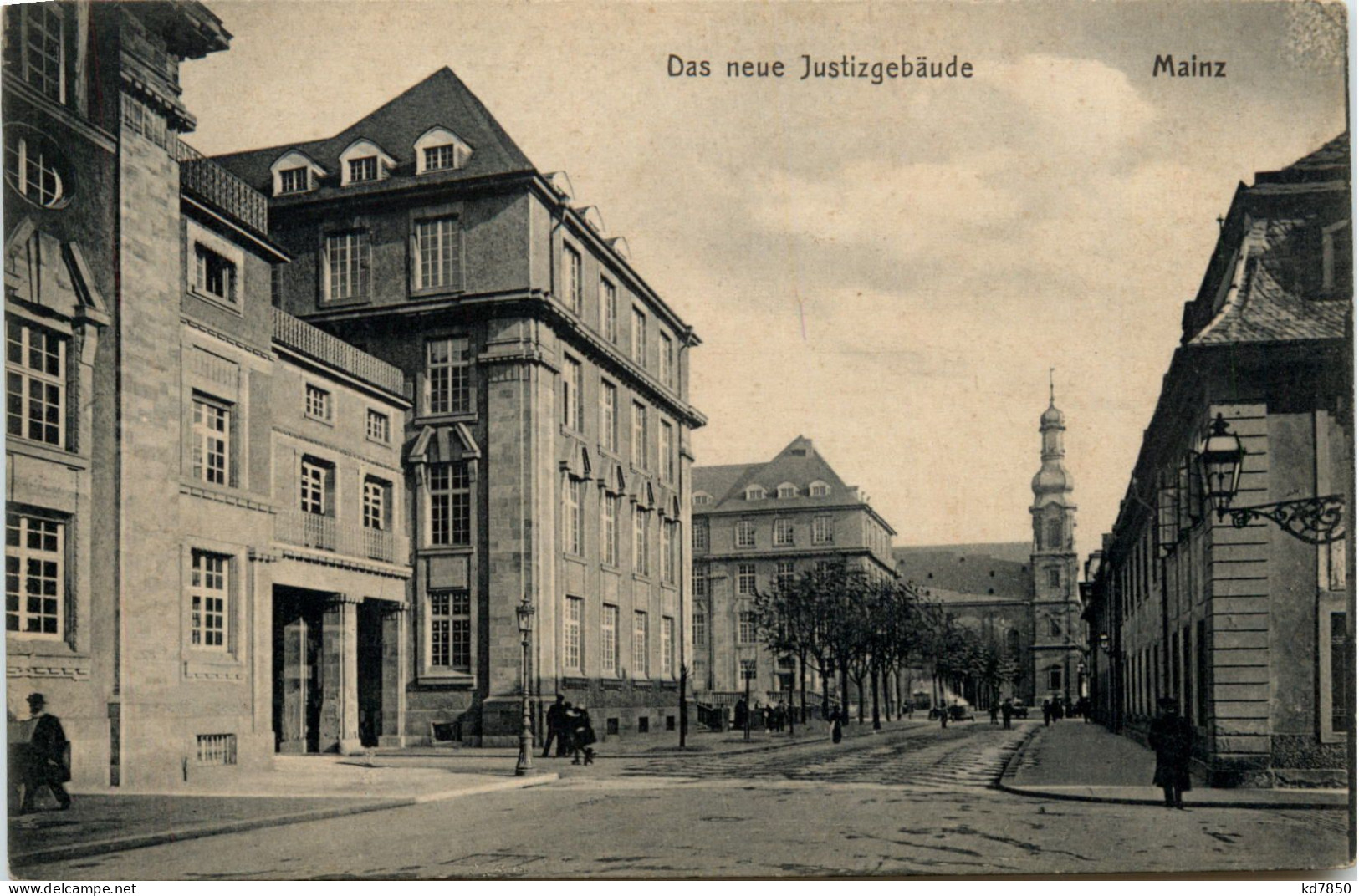 Mainz, Das Neue Justizgebäude - Mainz