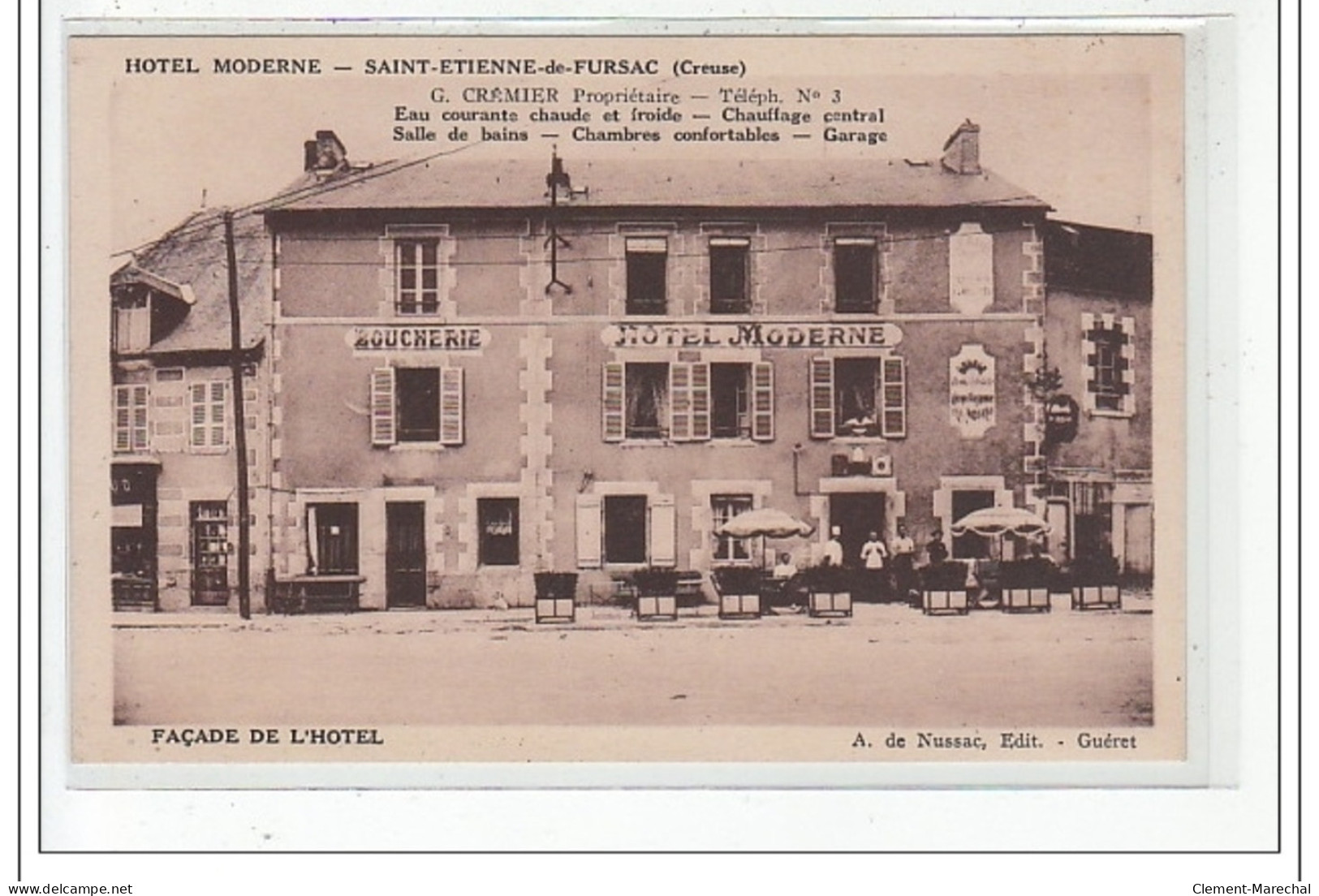 SAINT ETIENNE DE FURSAC - Hôtel Moderne - Très Bon état - Sonstige & Ohne Zuordnung