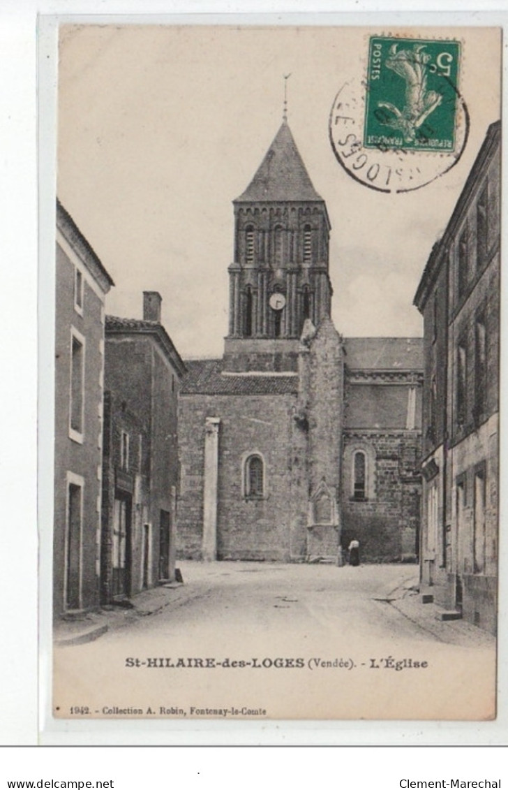 SAINT HILAIRE DES LOGES - L'Eglise - Très Bon état - Saint Hilaire Des Loges