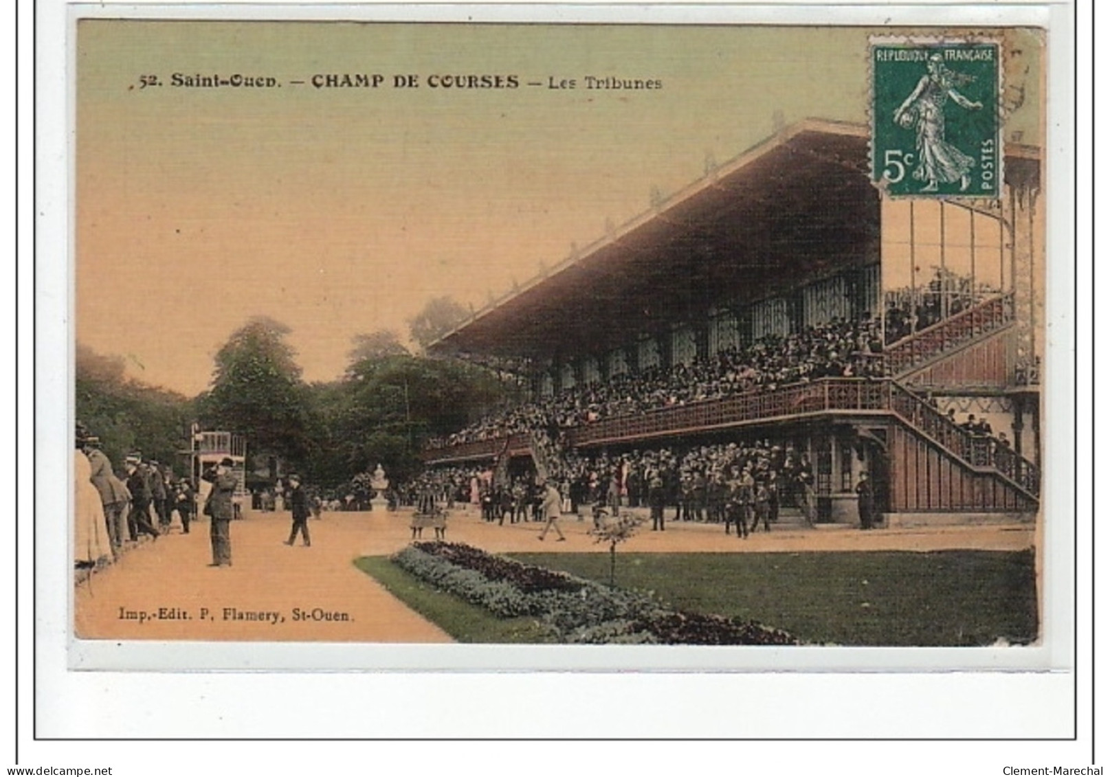 SAINT OUEN  - Champ De Courses - Les Tribunes - Très Bon état - Saint Ouen