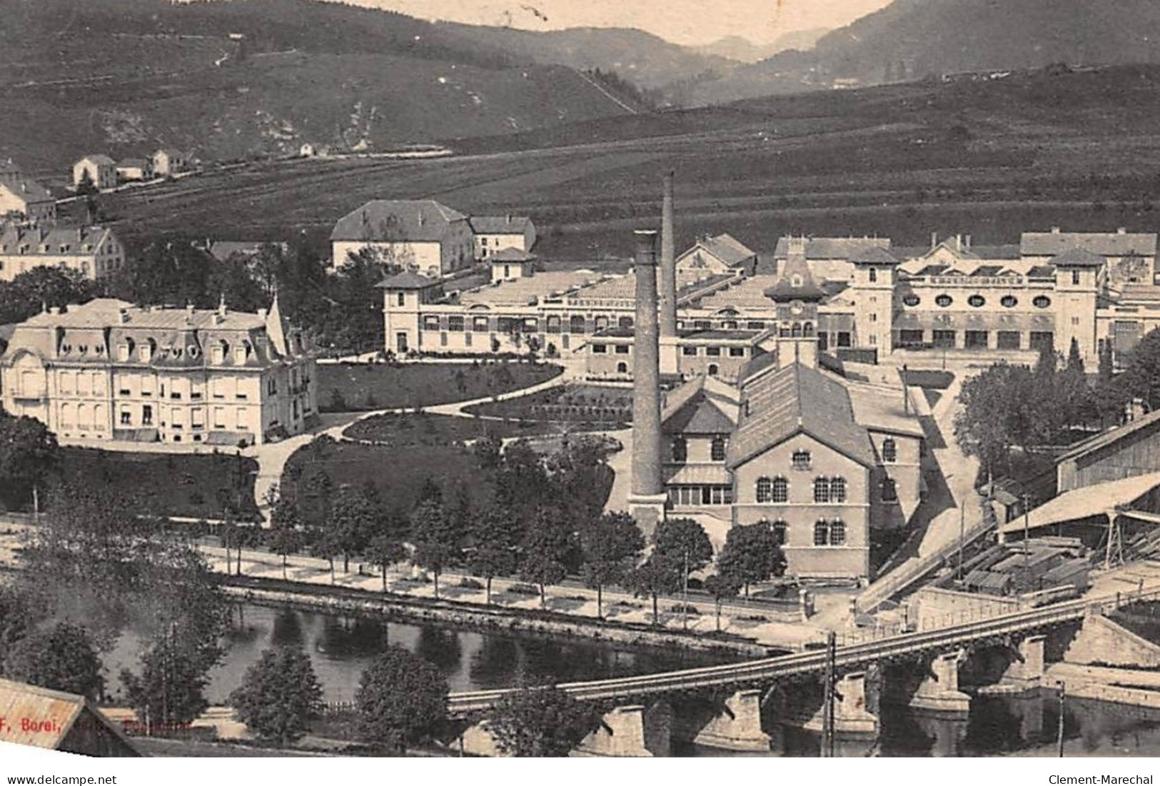 PONTARLIER : Distillerie Pernod Fils, Abstinthe - Tres Bon Etat - Pontarlier