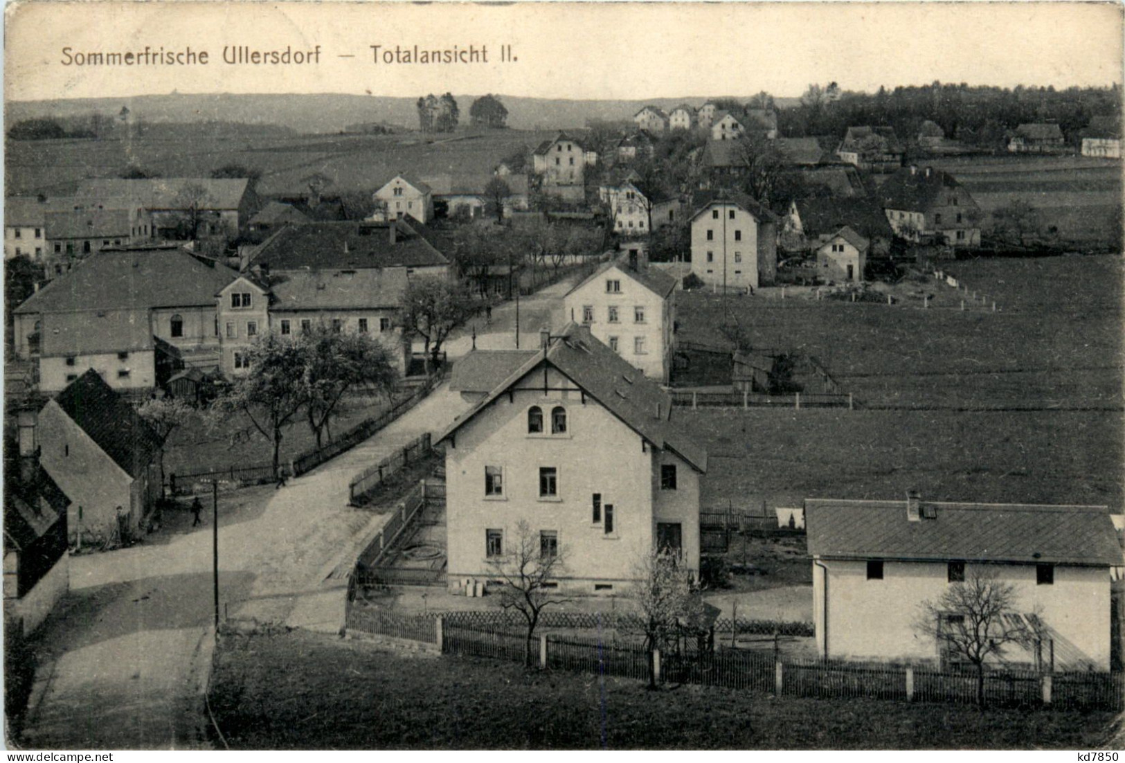 Sommerfrische Ullersdorf, Totalansicht - Ilmenau