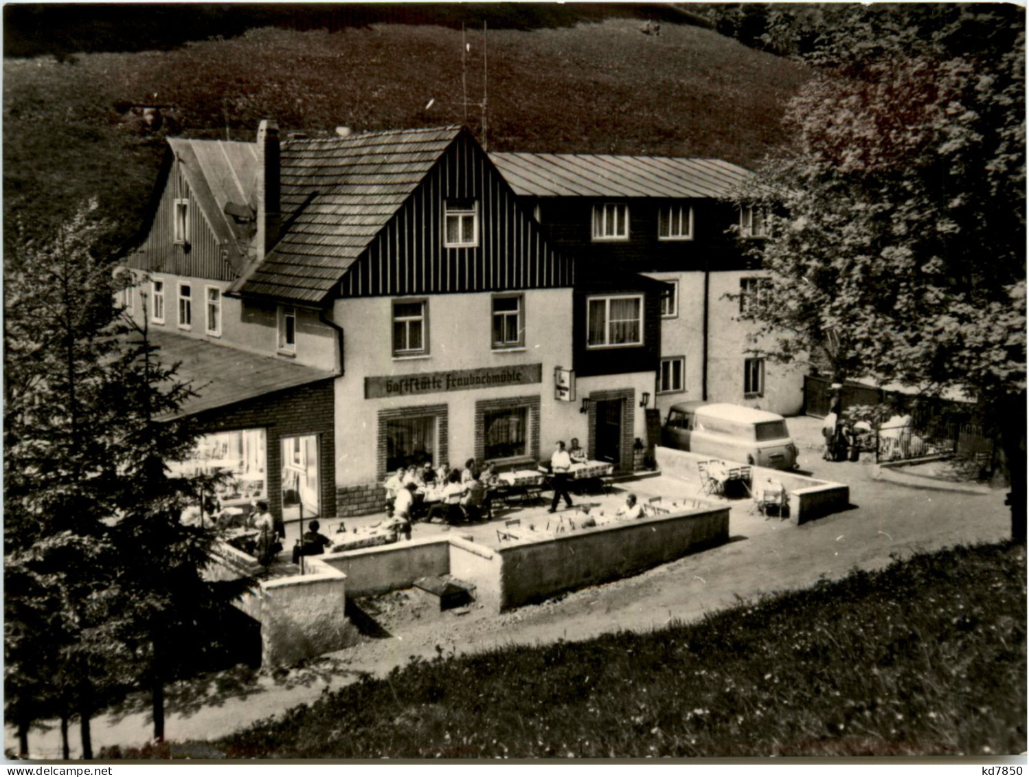 Frauenwald /Thüringen, Gaststätte Fraubachmühle - Ilmenau