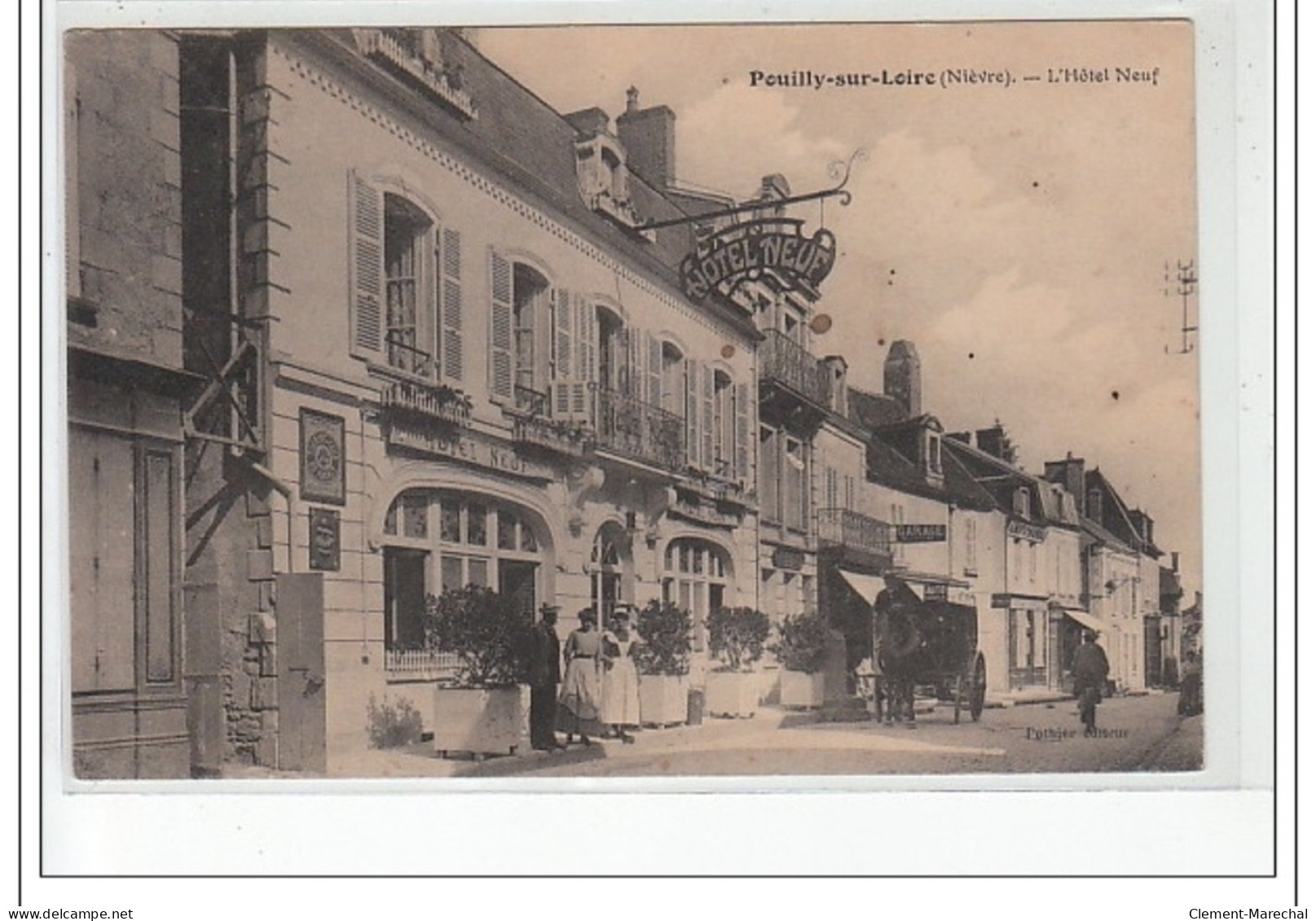 POUILLY SUR LOIRE - L'Hôtel Neuf - Très Bon état - Pouilly Sur Loire