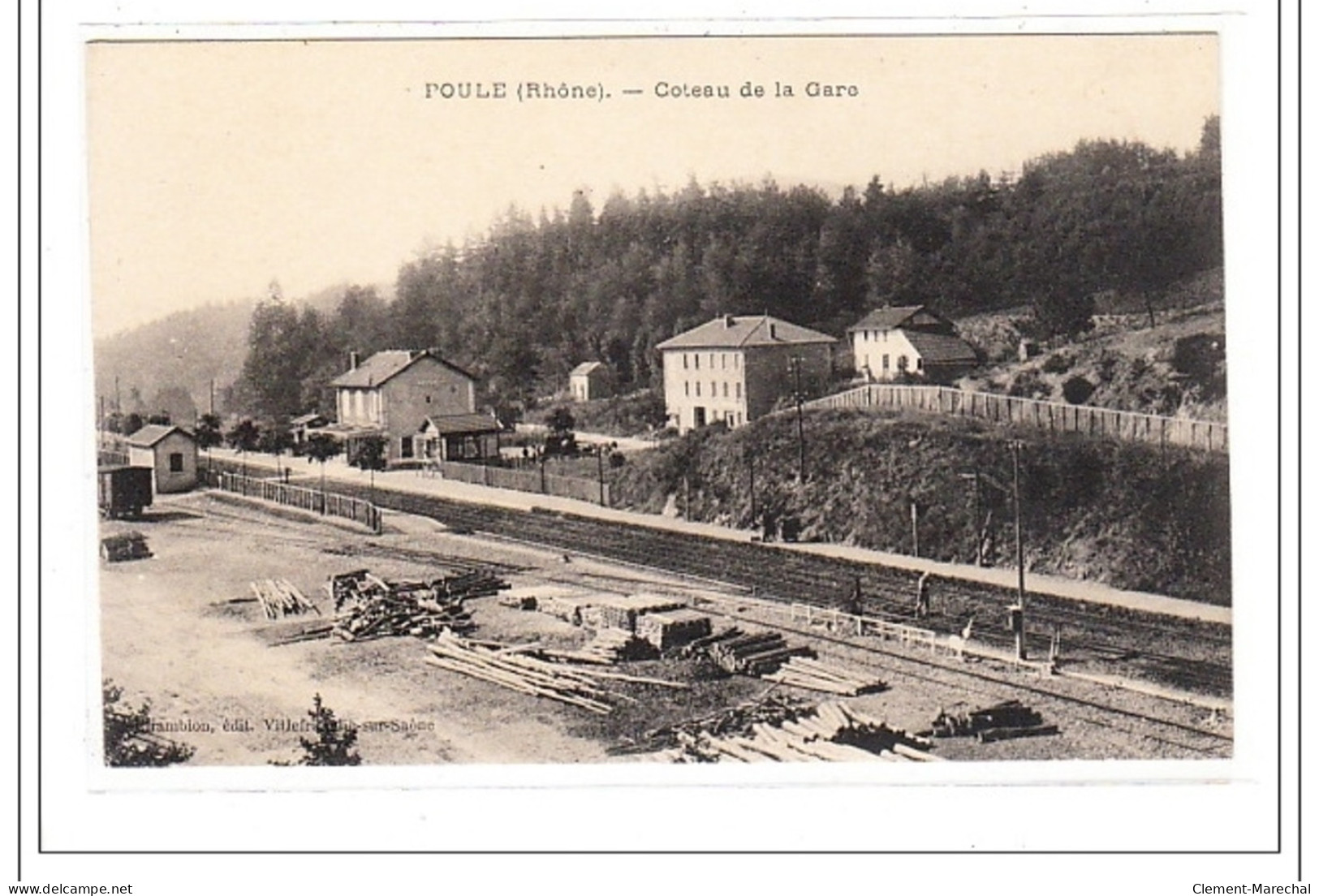 POULE : Coteau De La Gare - Tres Bon Etat - Villefranche-sur-Saone