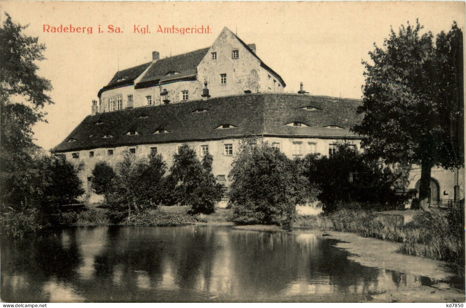 Radeberg, Kgl. Amtsgericht - Bautzen