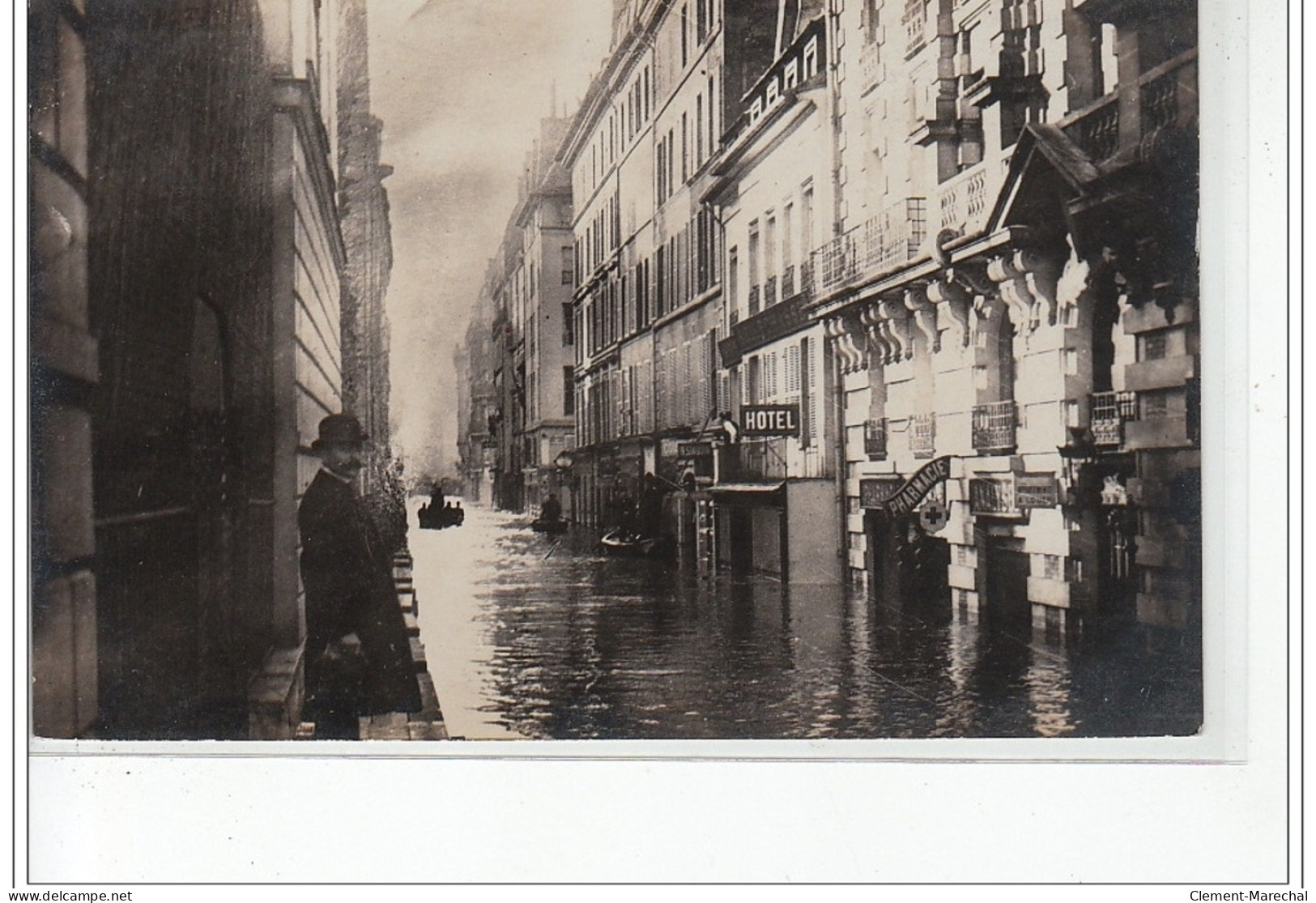 PARIS - Inondations 1910 - Carte Photo - Très Bon état - Inondations De 1910