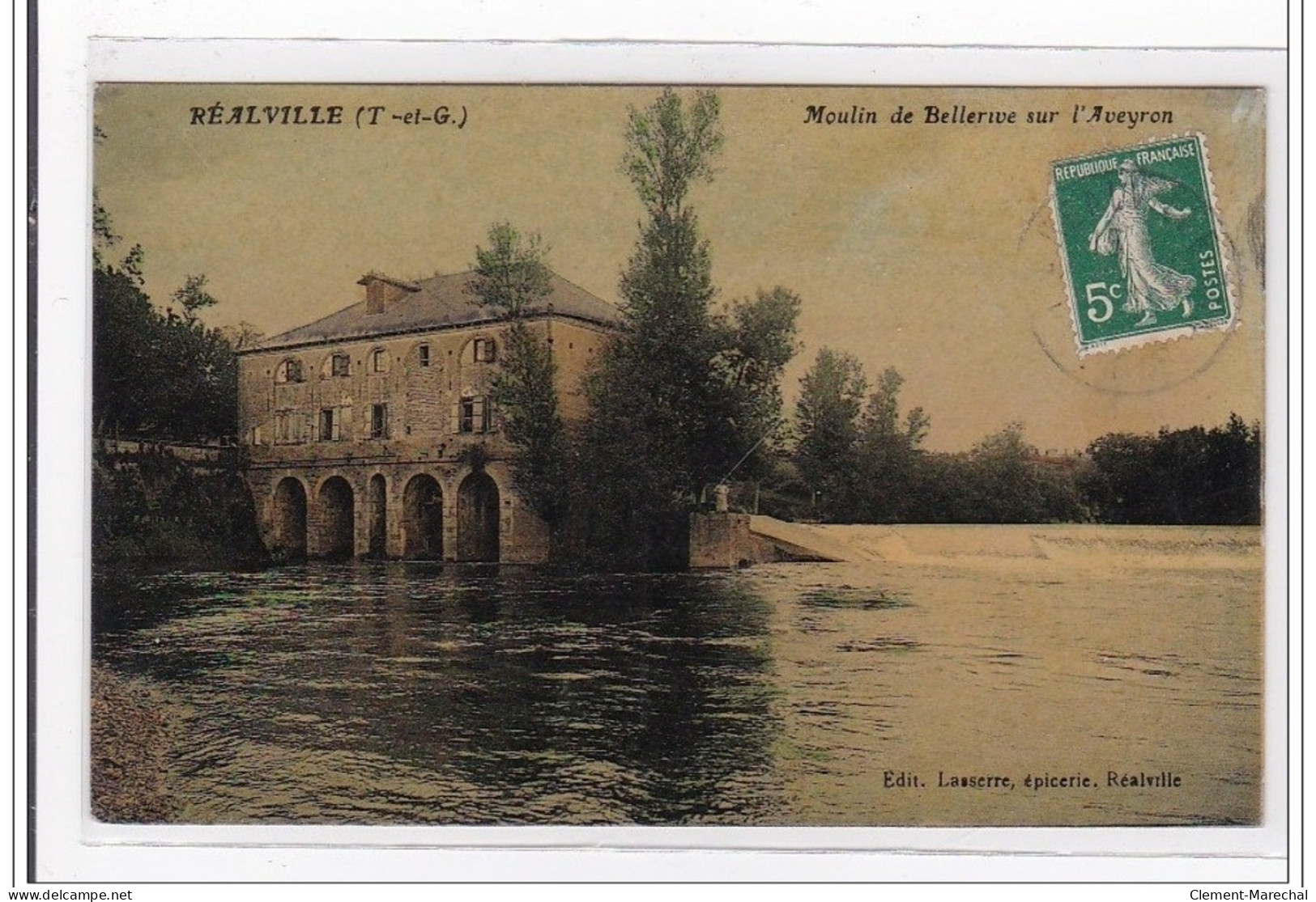 REALVILLE : Moulin De Bellerive Sur L'aveyron - Tres Bon Etat - Realville