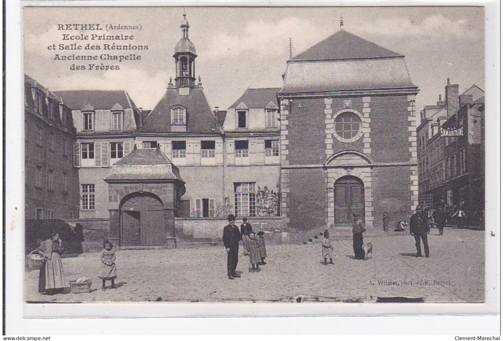 RETHEL : Ecole Primaire Et Salle Des Reunions Ancienne Chapelle Des Freres - Tres Bon Etat - Rethel