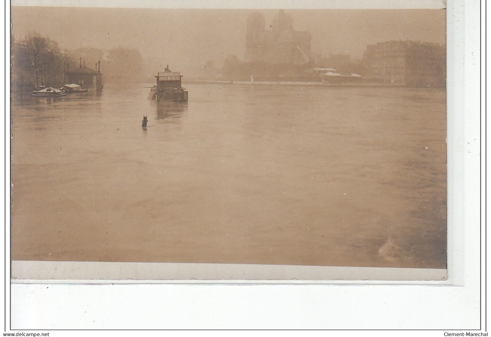 PARIS - Inondations 1910 - Carte Photo - Très Bon état - La Crecida Del Sena De 1910