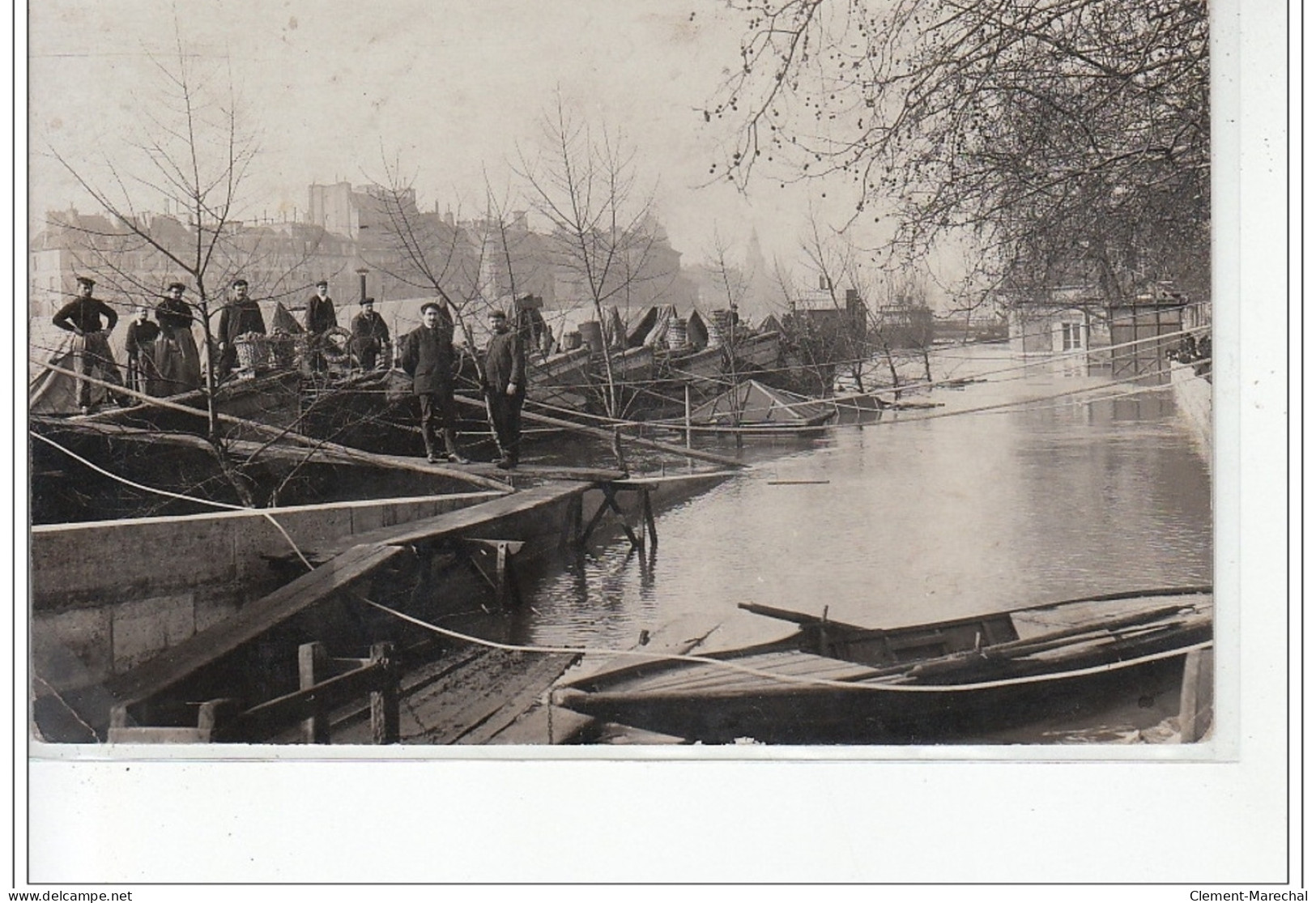 PARIS - Inondations 1910 - Carte Photo - Très Bon état - De Overstroming Van 1910