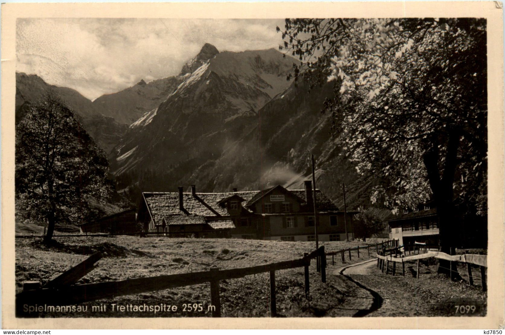 Spielmannsau Mit Trettachspitze - Oberstdorf