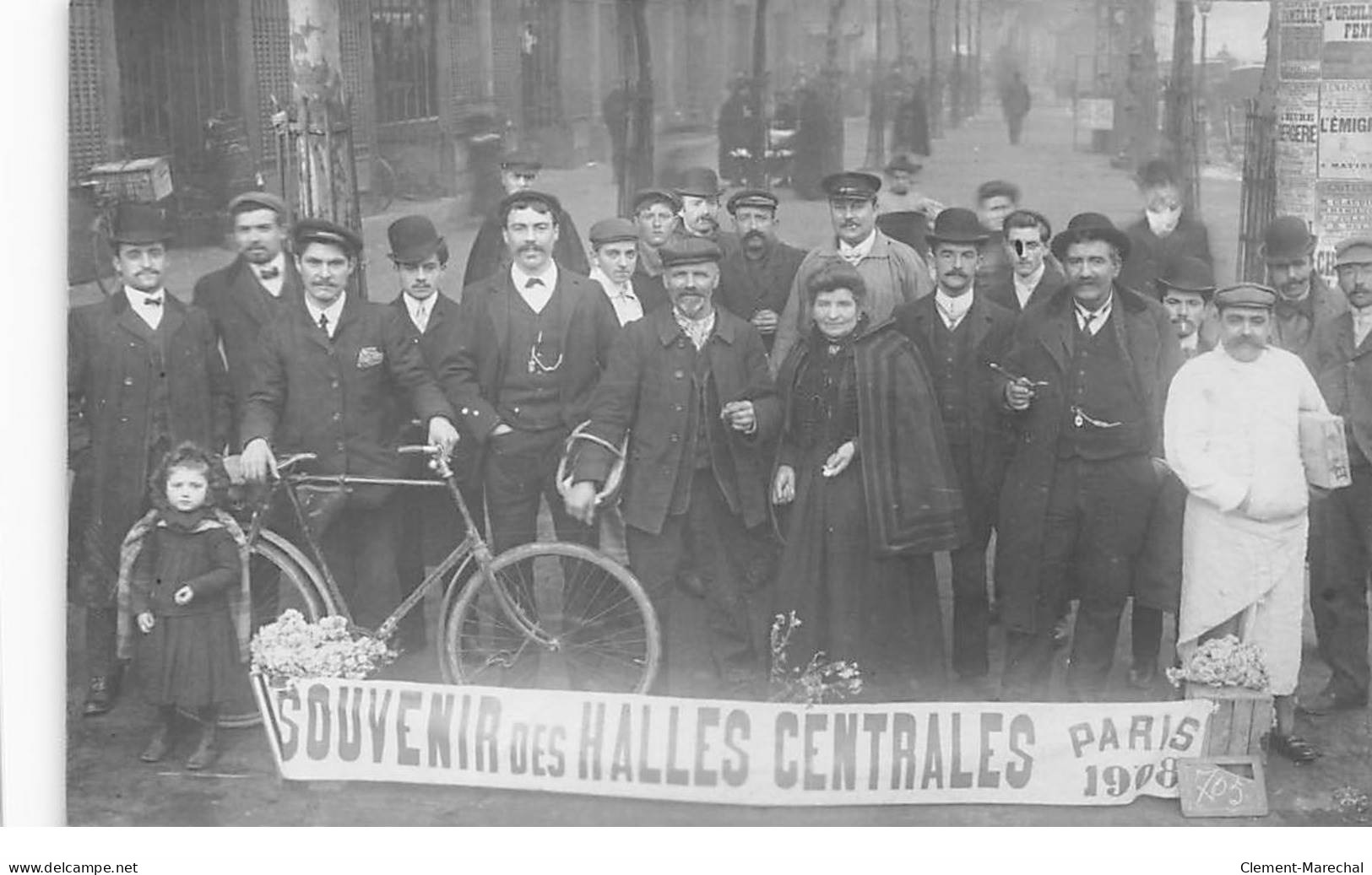 PARIS : Les Halles, Marché, Souvenir Des Halles Centrales - Tres Bon Etat - Sonstige & Ohne Zuordnung