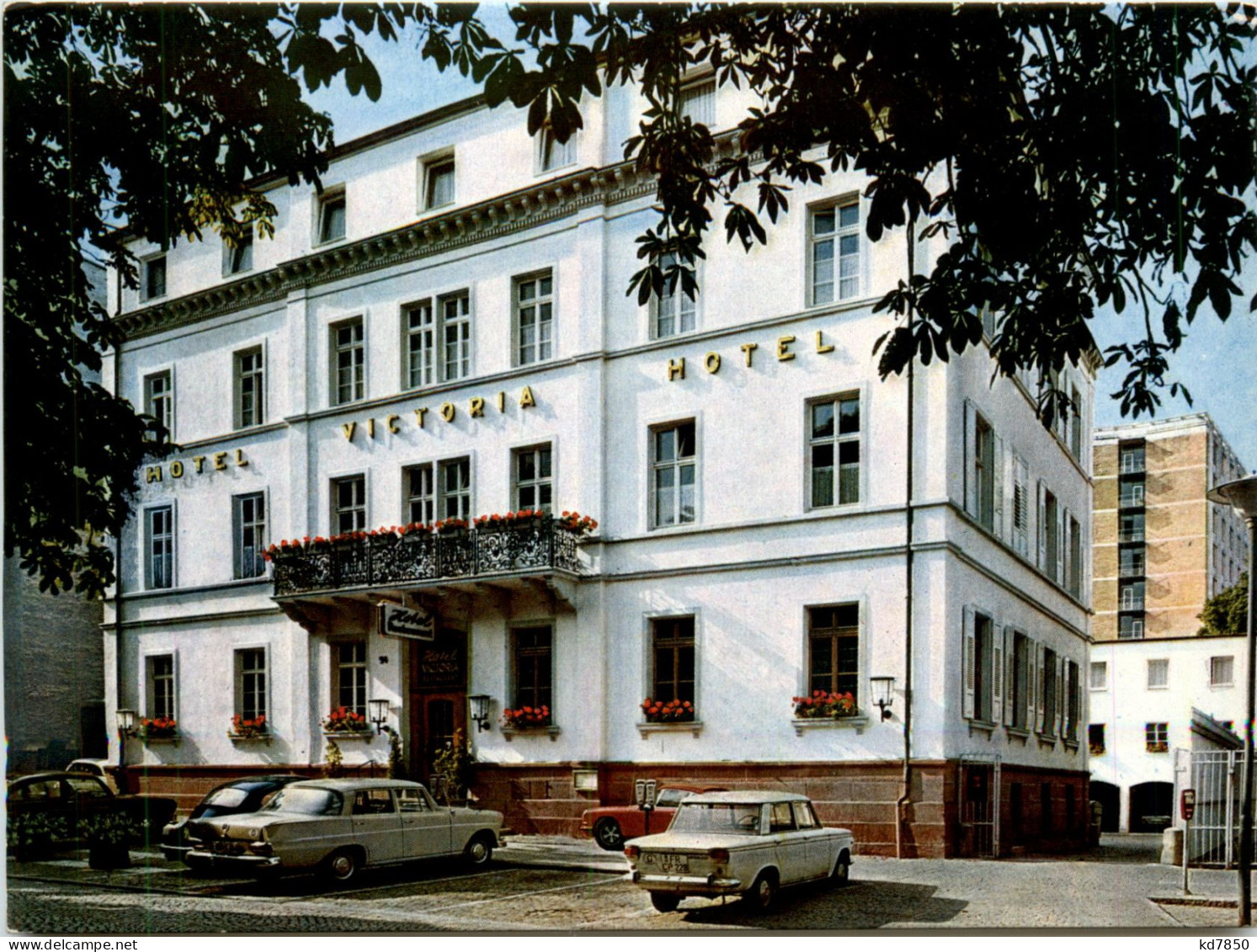 Freiburg - Hotel Victoria, Eisenbahnstrasse - Freiburg I. Br.