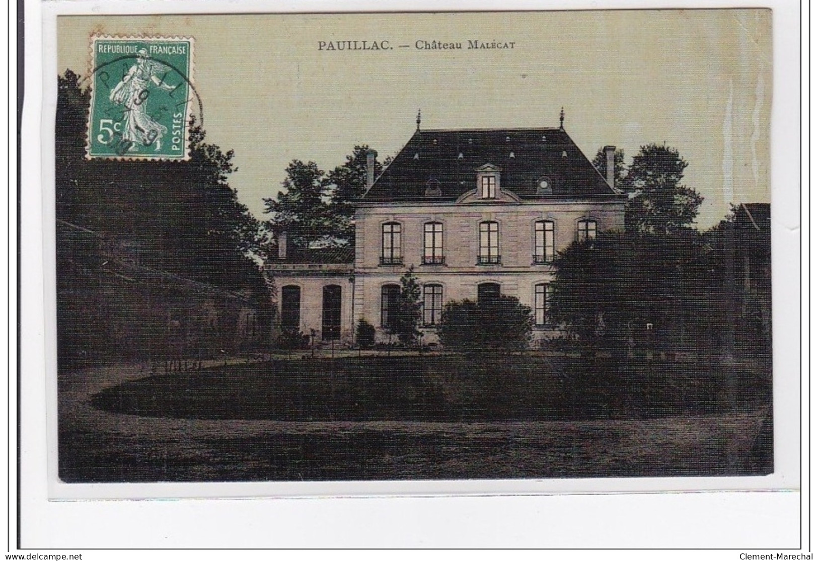 PAUILLAC : Chateau Malécat - Etat - Autres & Non Classés