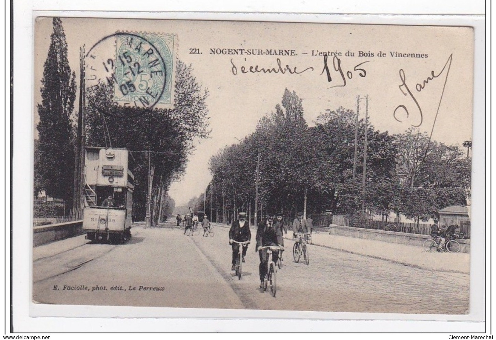 NOGENT-sur-MARNE : L'entrée Du Bois De Vincennes (tramway) - Tres Bon Etat - Other & Unclassified