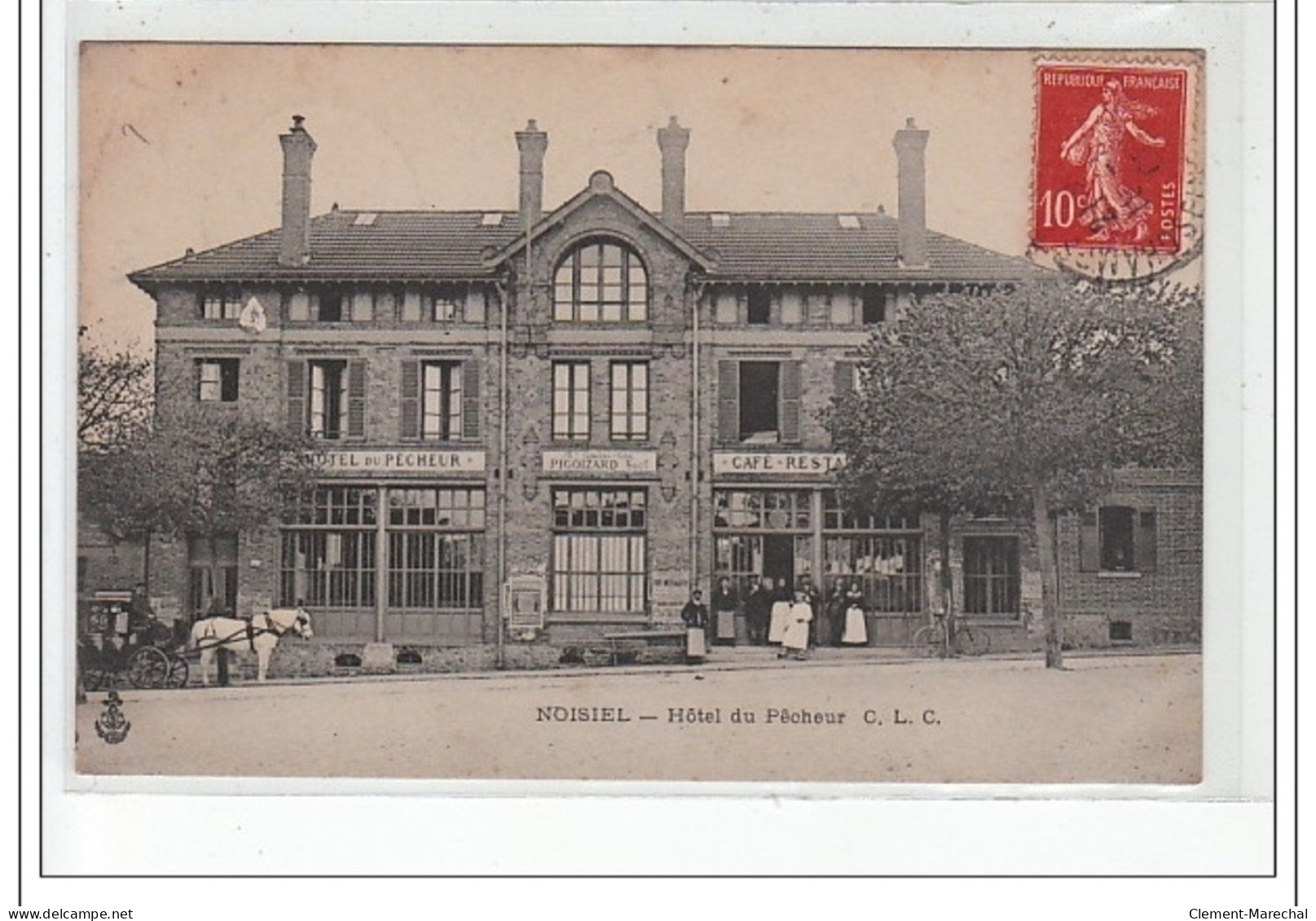 NOISIEL - Hôtel Du Pêcheur - état - Noisiel