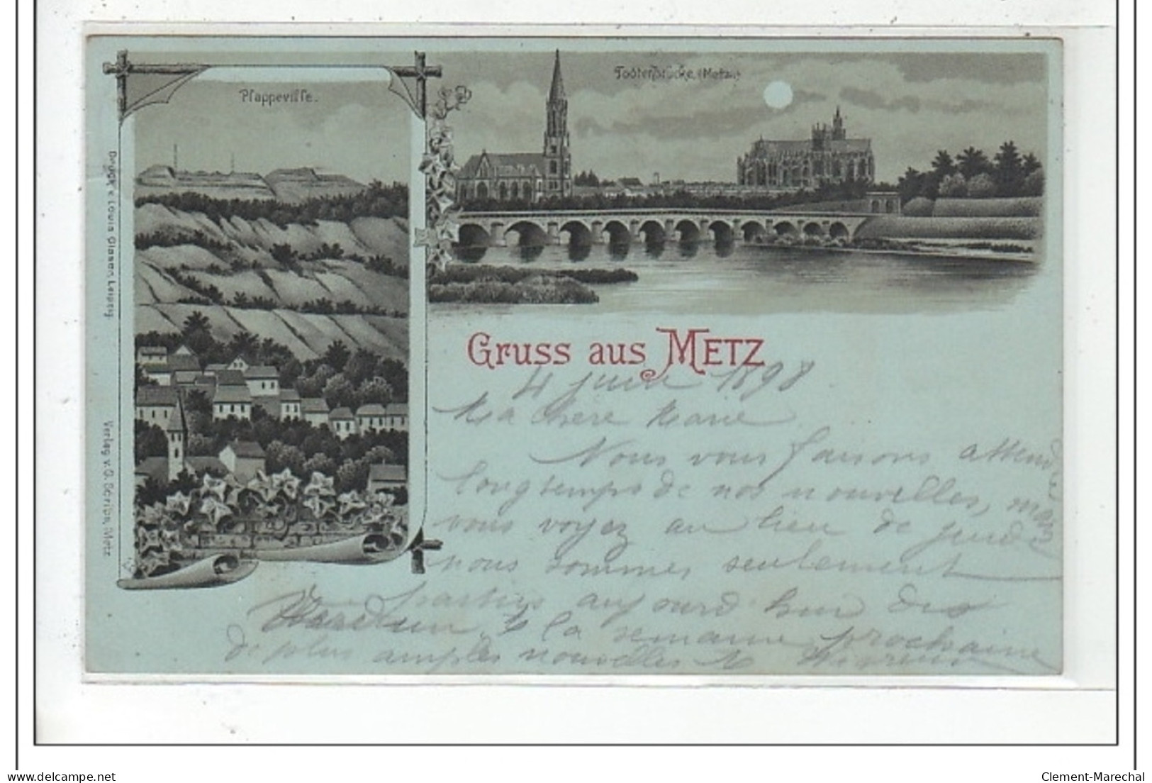 METZ : Gruss Aus Metz - Tres Bon Etat - Metz