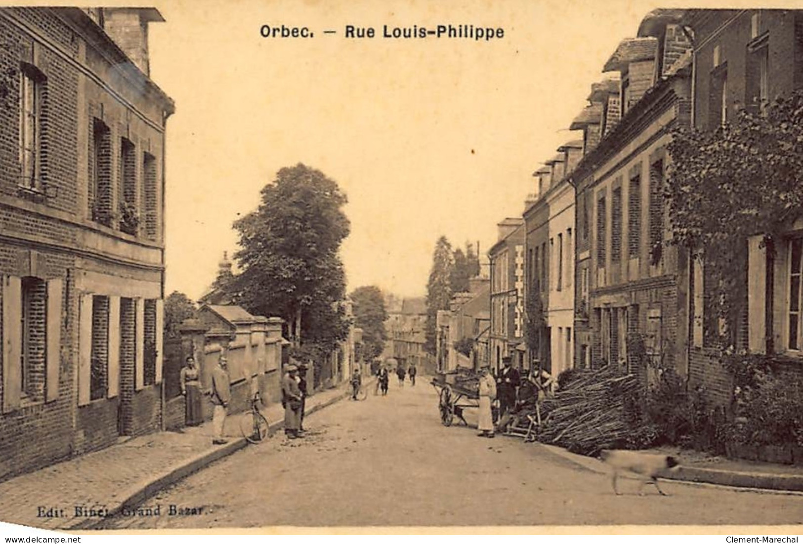 ORBEC : Rue Louis-philippe - Tres Bon Etat - Orbec