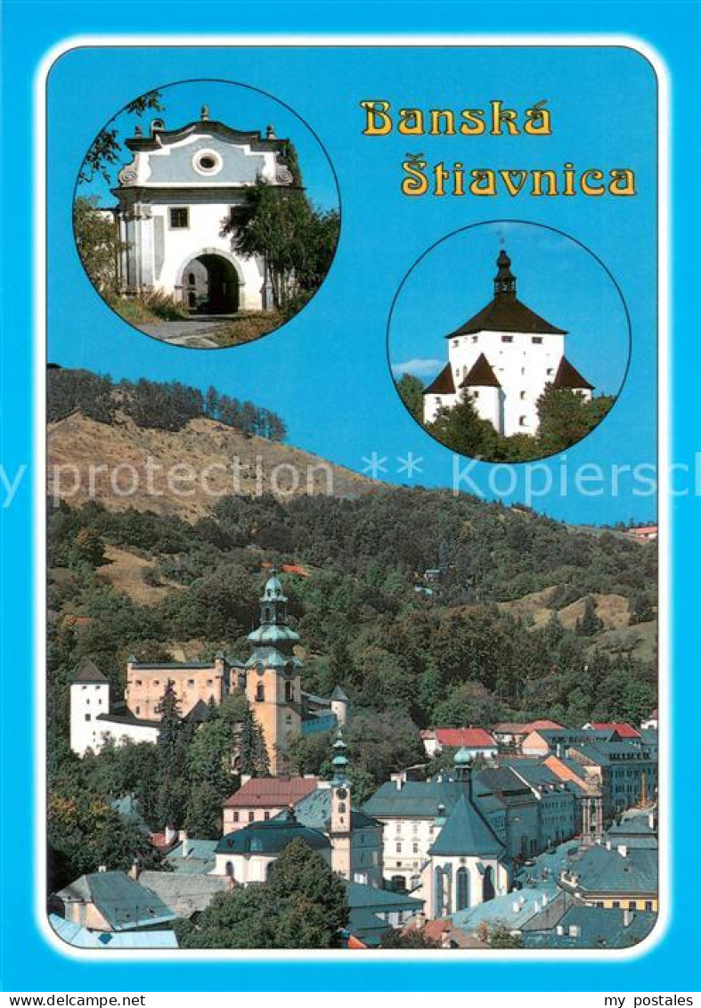 73632024 Banska Stiavnica Panorama Mesta Piargska Brana Novy Zamok Banska Stiavn - Slovakia