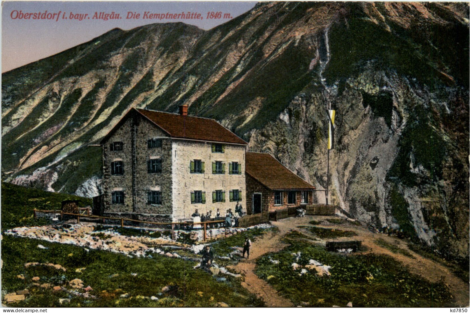 Oberstdorf, Die Kemptnerhüttel - Oberstdorf