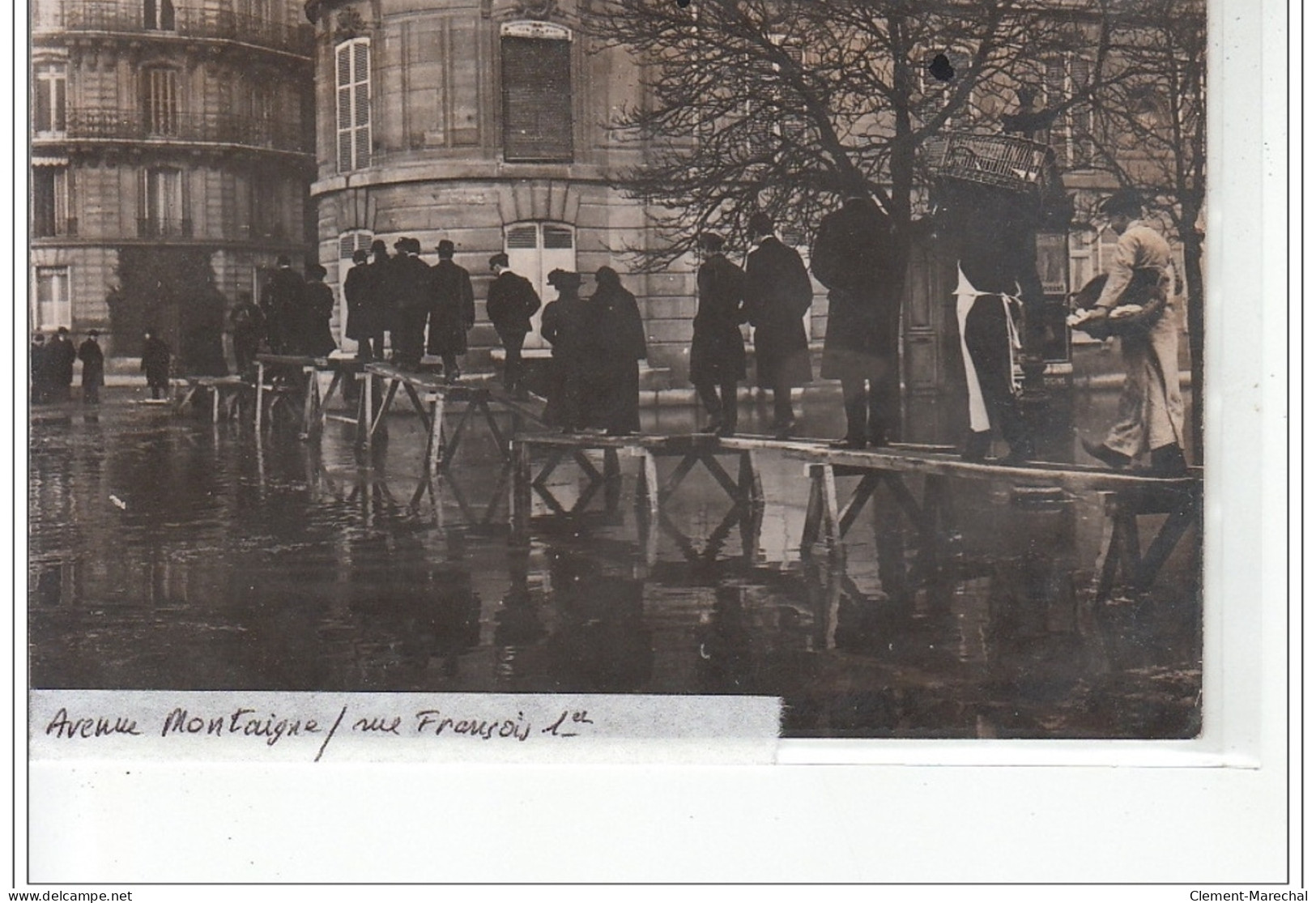 PARIS - Inondations 1910 - Carte Photo - Très Bon état - Inondations De 1910