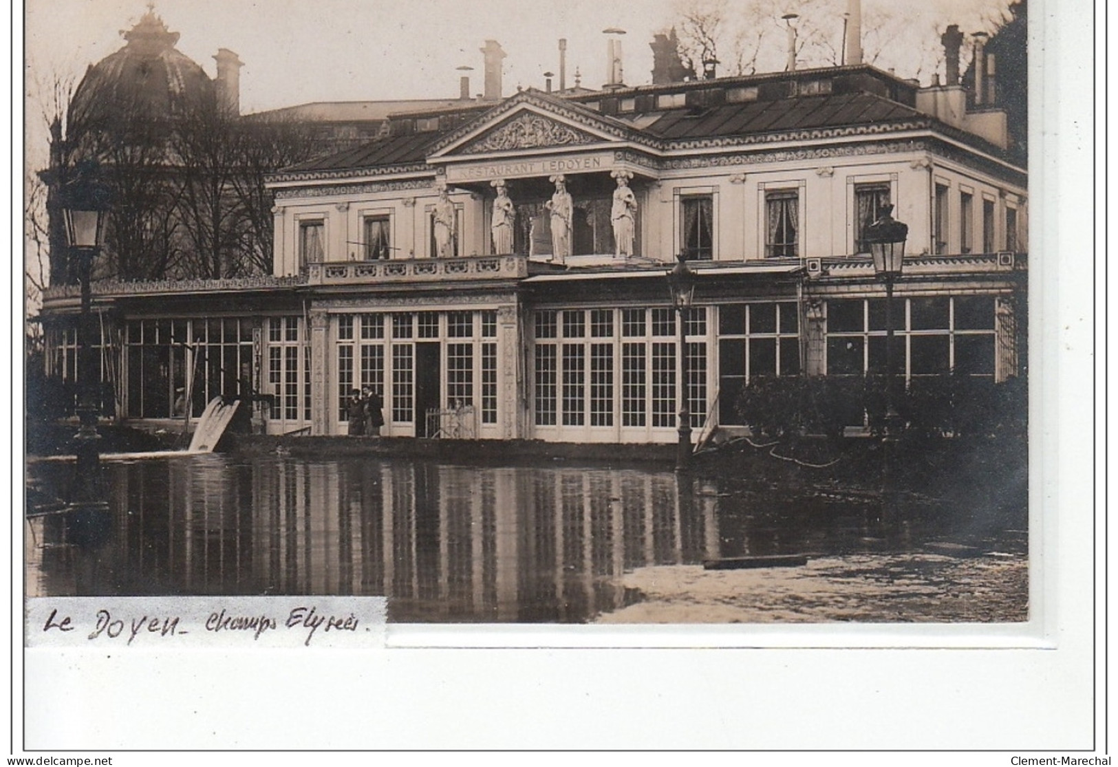 PARIS - Inondations 1910 - Carte Photo - Très Bon état - Überschwemmung 1910