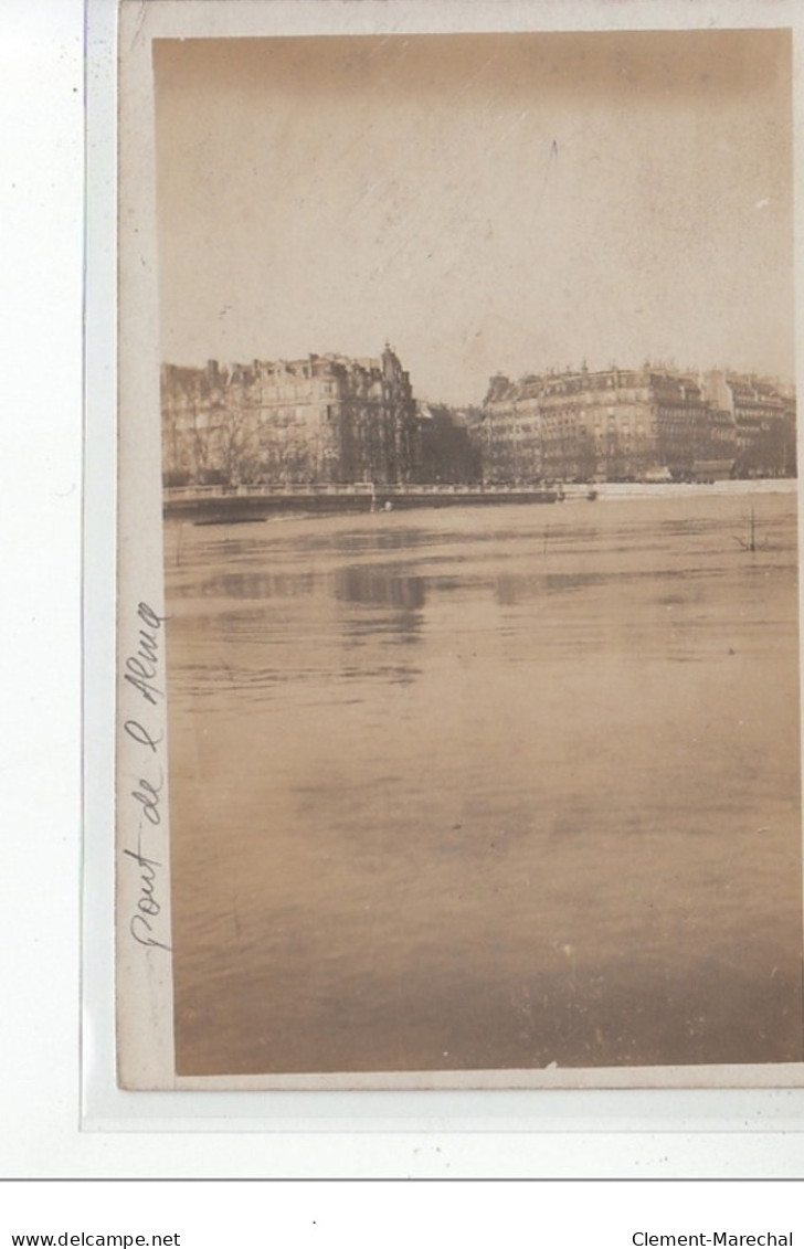 PARIS - Inondations 1910 - Carte Photo - Très Bon état - Überschwemmung 1910