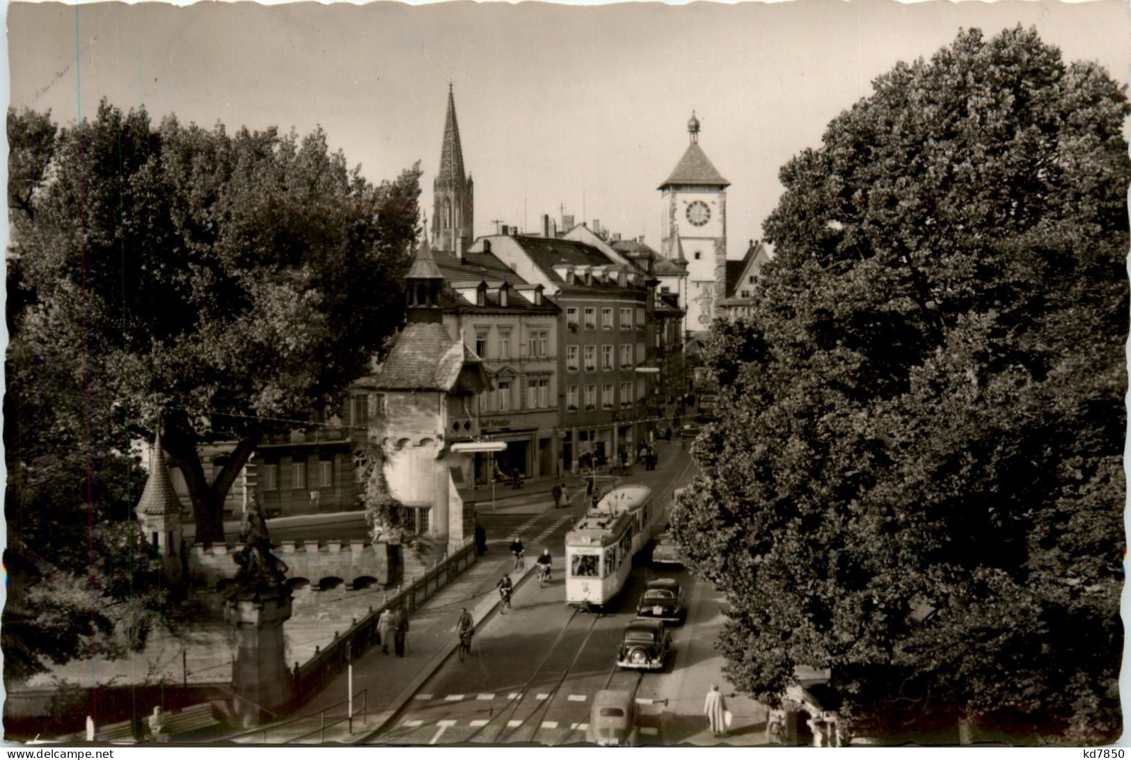 Freiburg I.Br., Schwabentorbrücke - Freiburg I. Br.