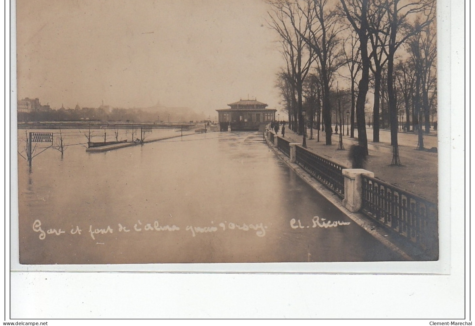 PARIS - Inondations 1910 - Carte Photo - Très Bon état - Inondations De 1910