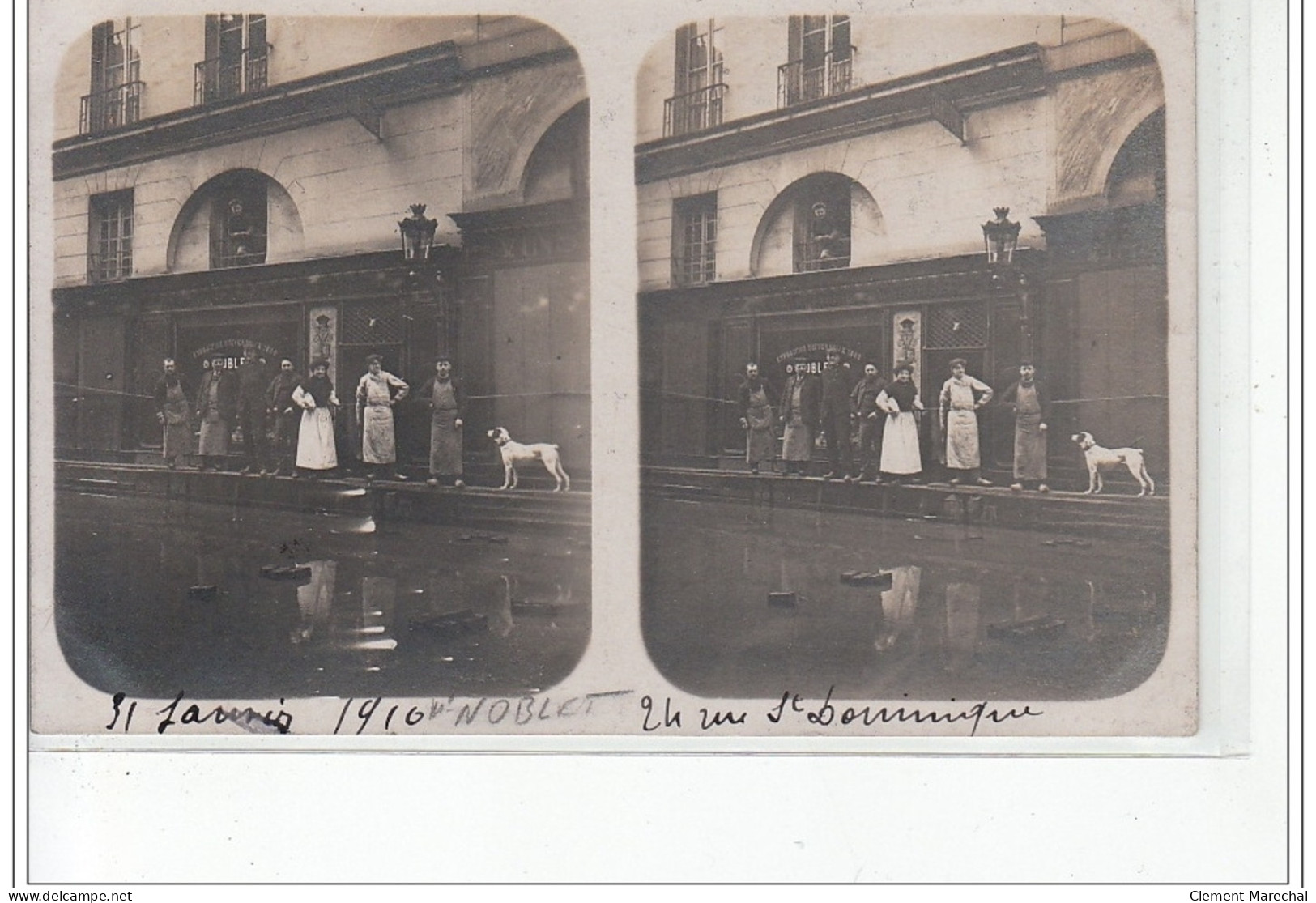 PARIS - Inondations 1910 - Carte Photo - Très Bon état - Überschwemmung 1910