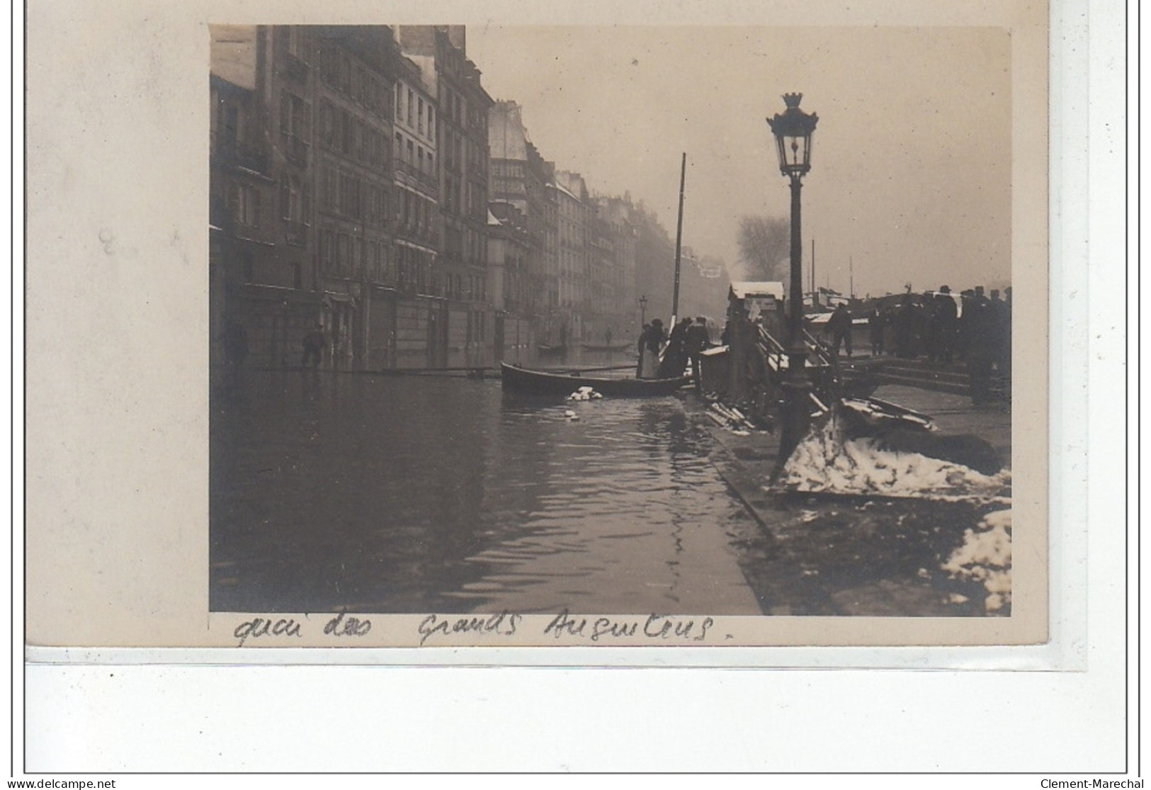 PARIS - Inondations 1910 - Carte Photo - Très Bon état - Paris Flood, 1910