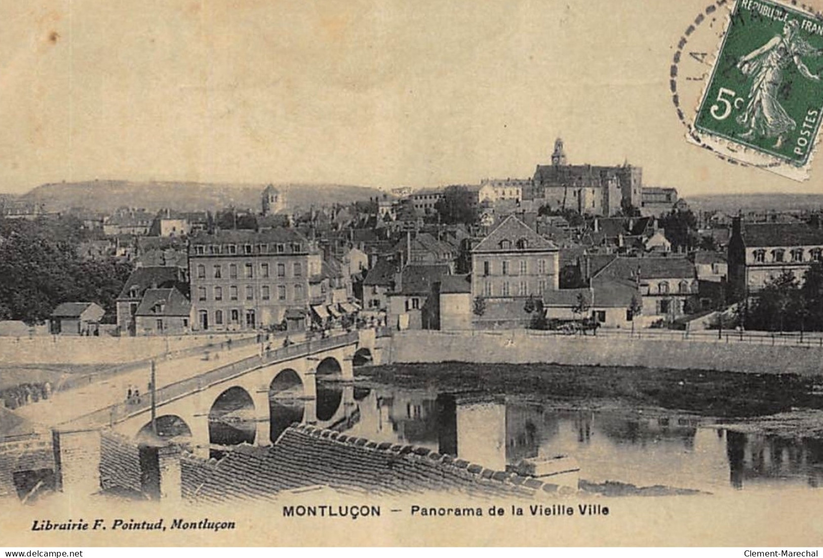 MONTLUCON : Panorama De La Vieille Ville - Tres Bon Etat - Montlucon