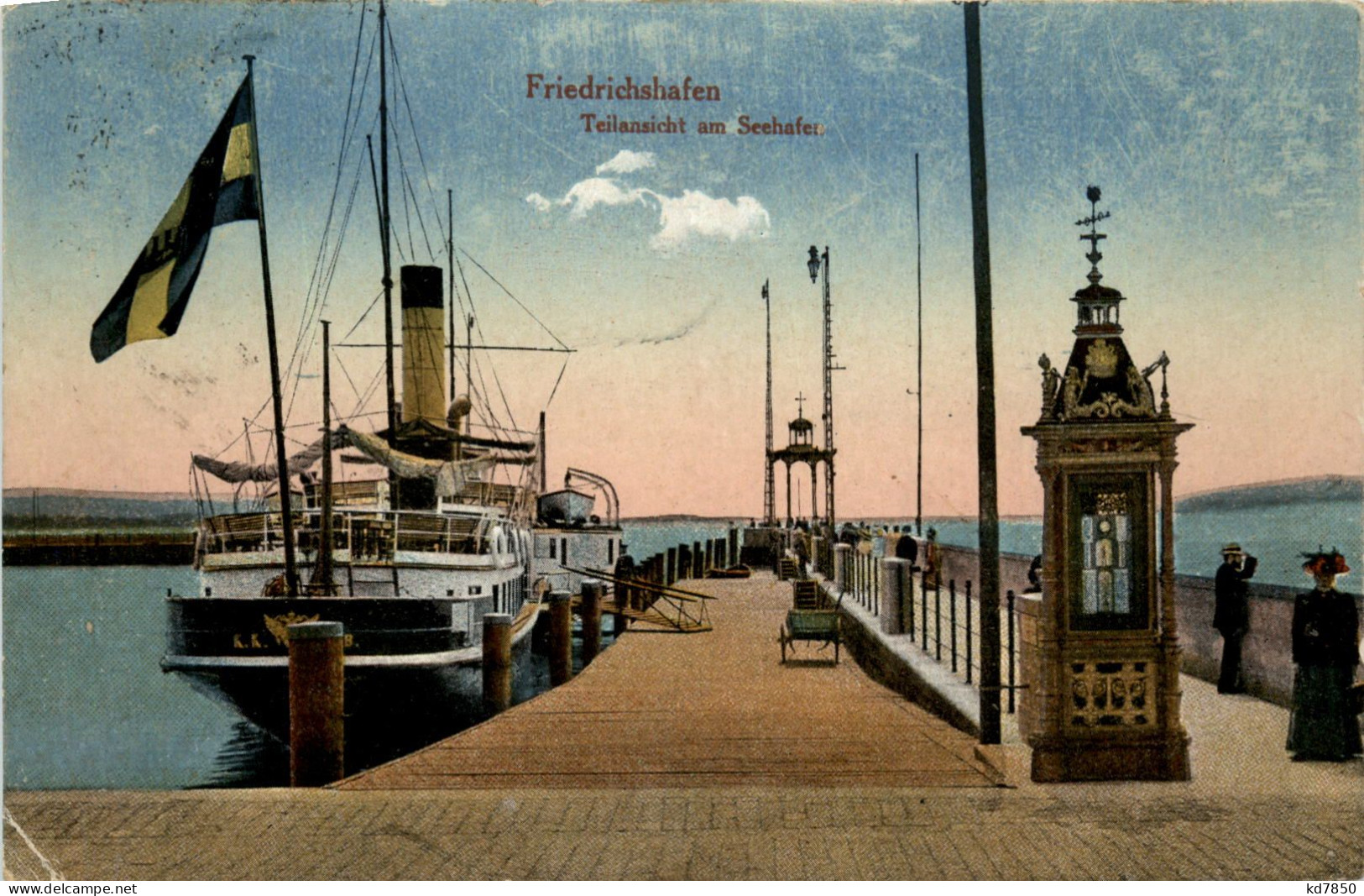 Friedrichshafen, Teilansicht Am Seehafen - Friedrichshafen