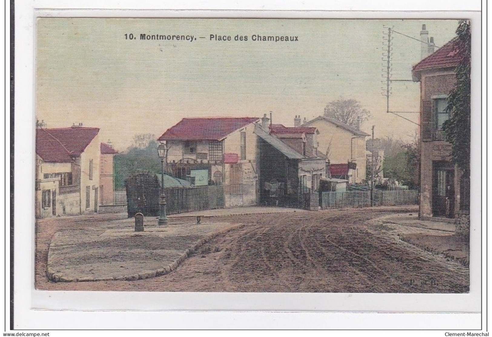 MONTMORENCY : Place Des Champeaux (toillée) - Tres Bon Etat - Montmorency