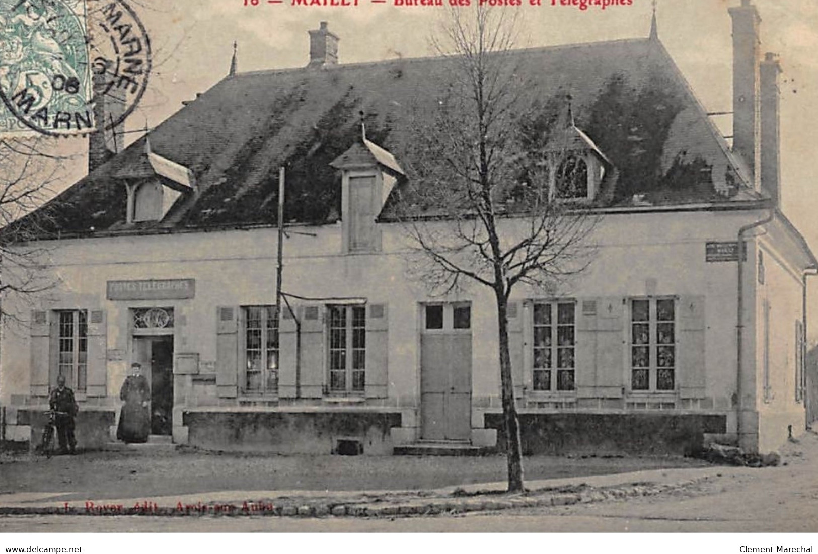 MAILLY : Bureau Des Postes Et Telegraphes - Tres Bon Etat - Mailly-le-Camp