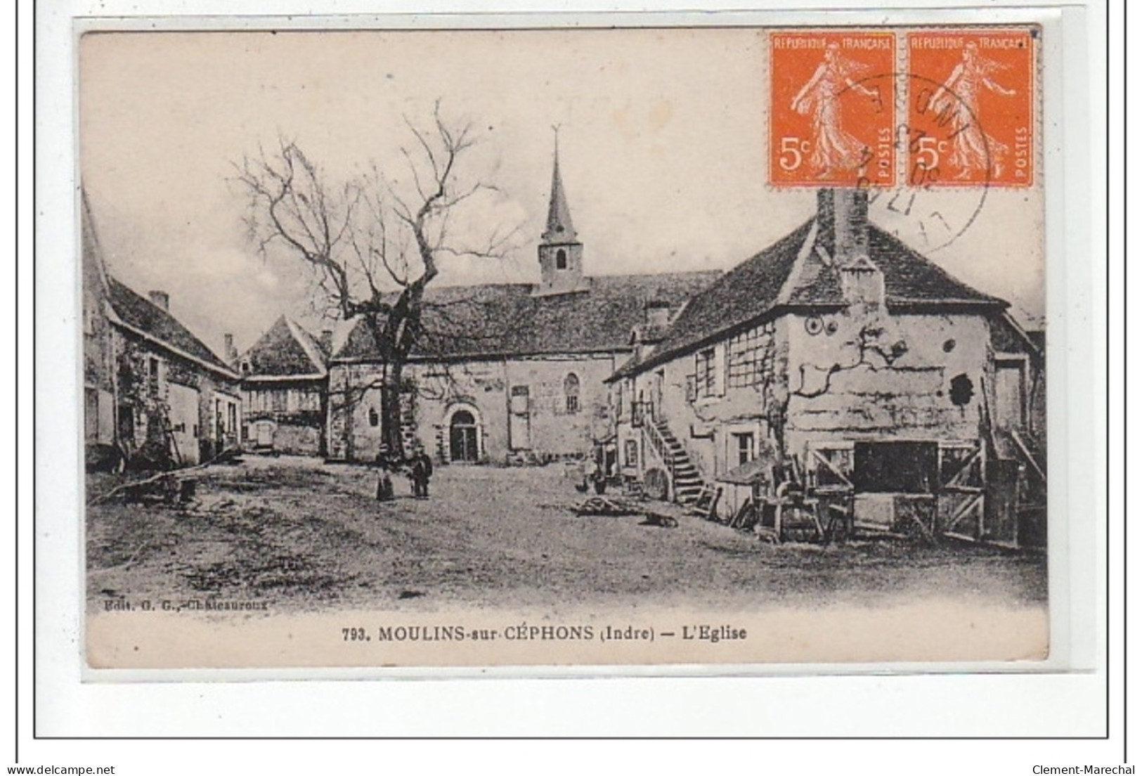 MOULINS-sur-CEPHONS : L'eglise - Tres Bon état - Sonstige & Ohne Zuordnung
