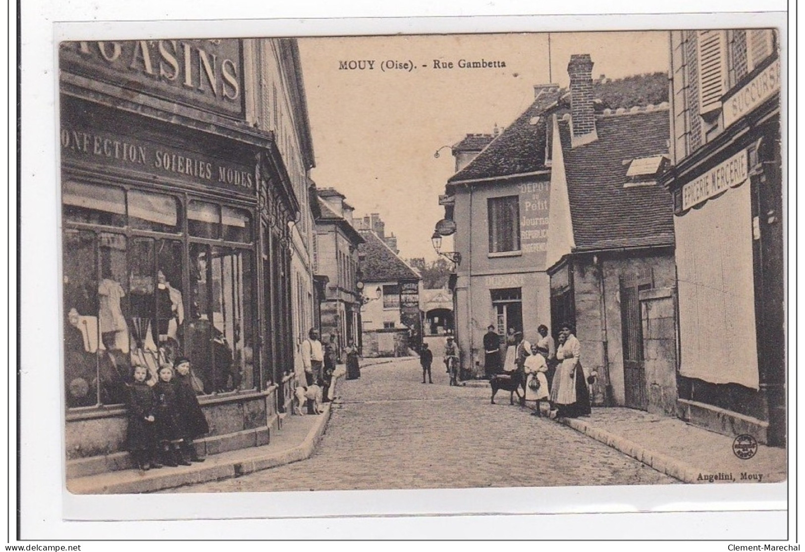 MOUY : Rue Gambetta - Tres Bon Etat - Mouy