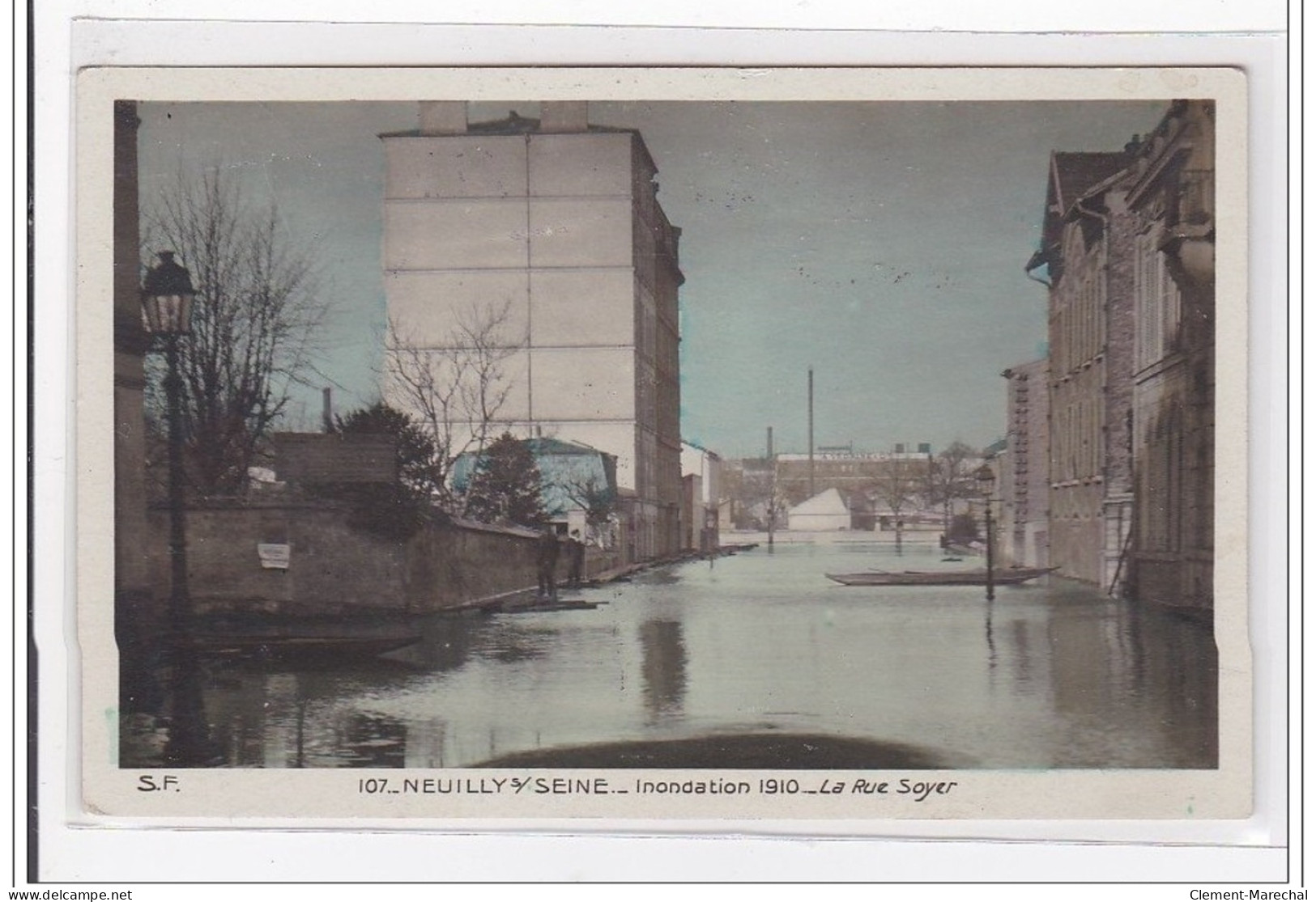 NEUILLY-SEINE : Innondation 1910 - Très Bon état - Neuilly Sur Seine