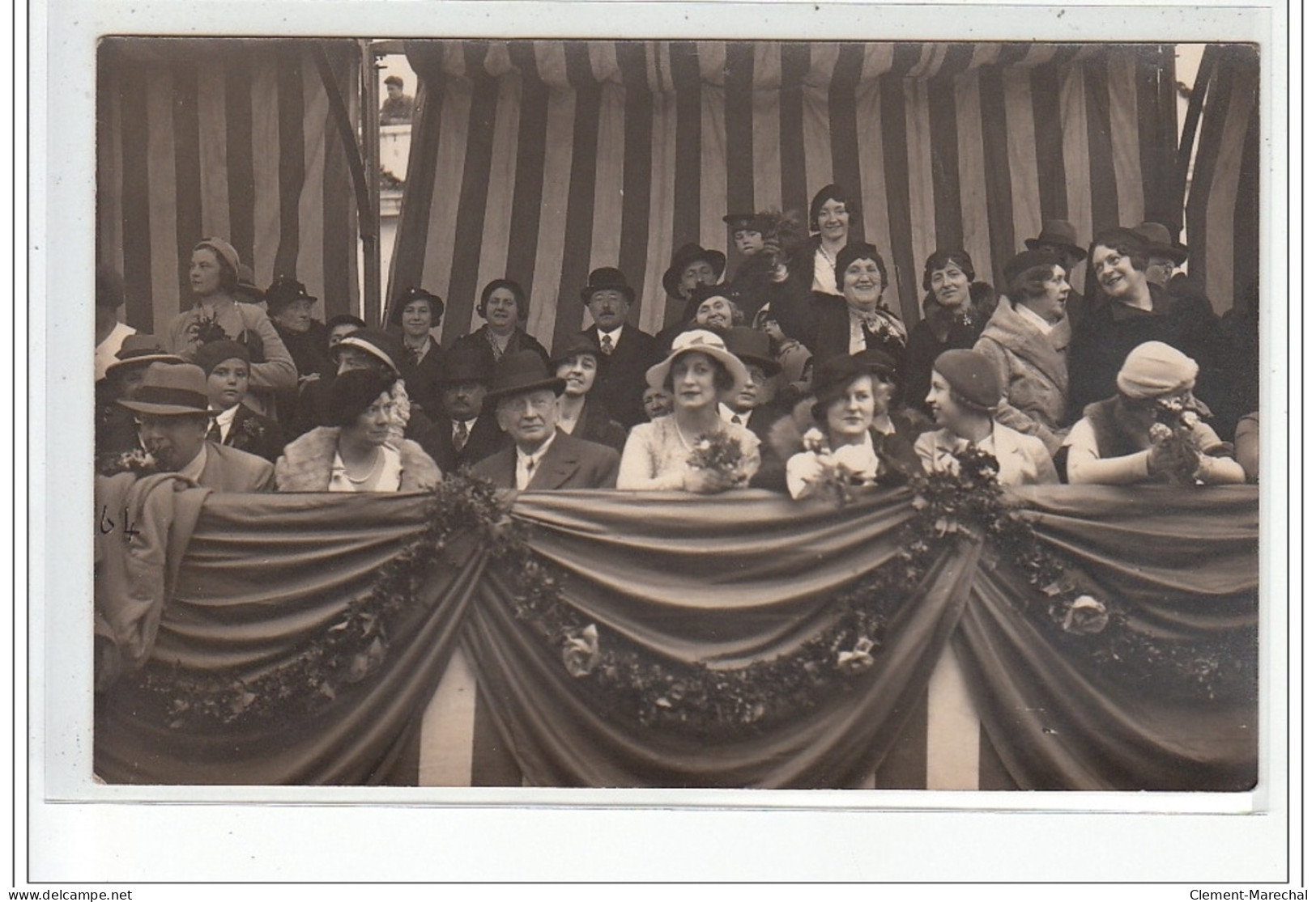 NICE - CARTE PHOTO - Souvenir De La Bataille De Fleurs 1934 - Très Bon état - Markten, Feesten