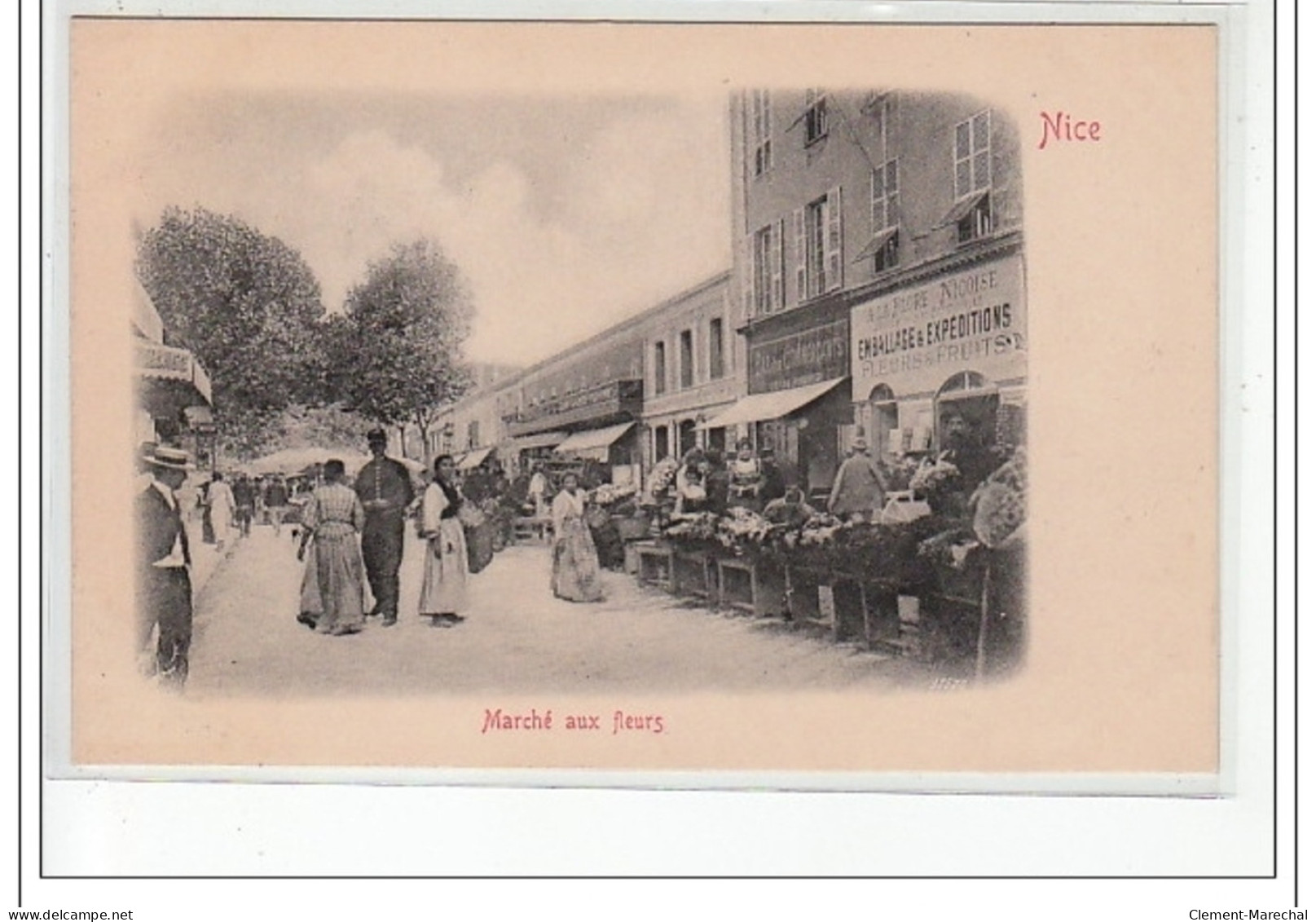 NICE - Marché Aux Fleurs - Très Bon état - Markten, Feesten