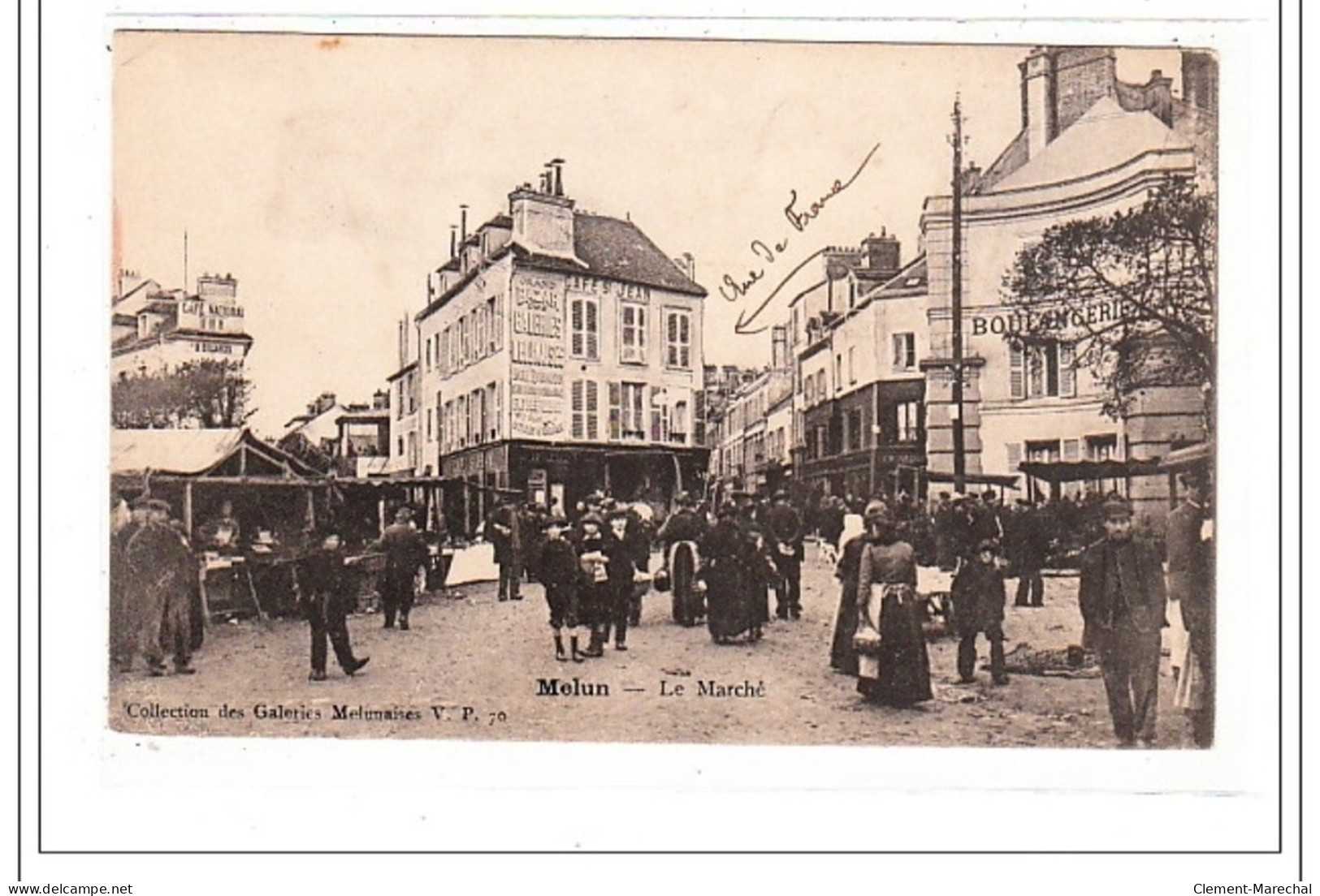 MELUN : Le Marché - Tres Bon Etat - Melun