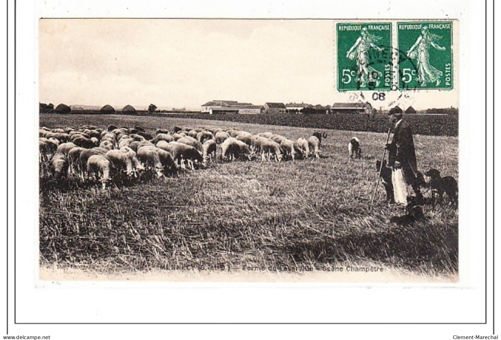 MENNECY : Ferme - Scene Champetre - Tres Bon Etat - Mennecy